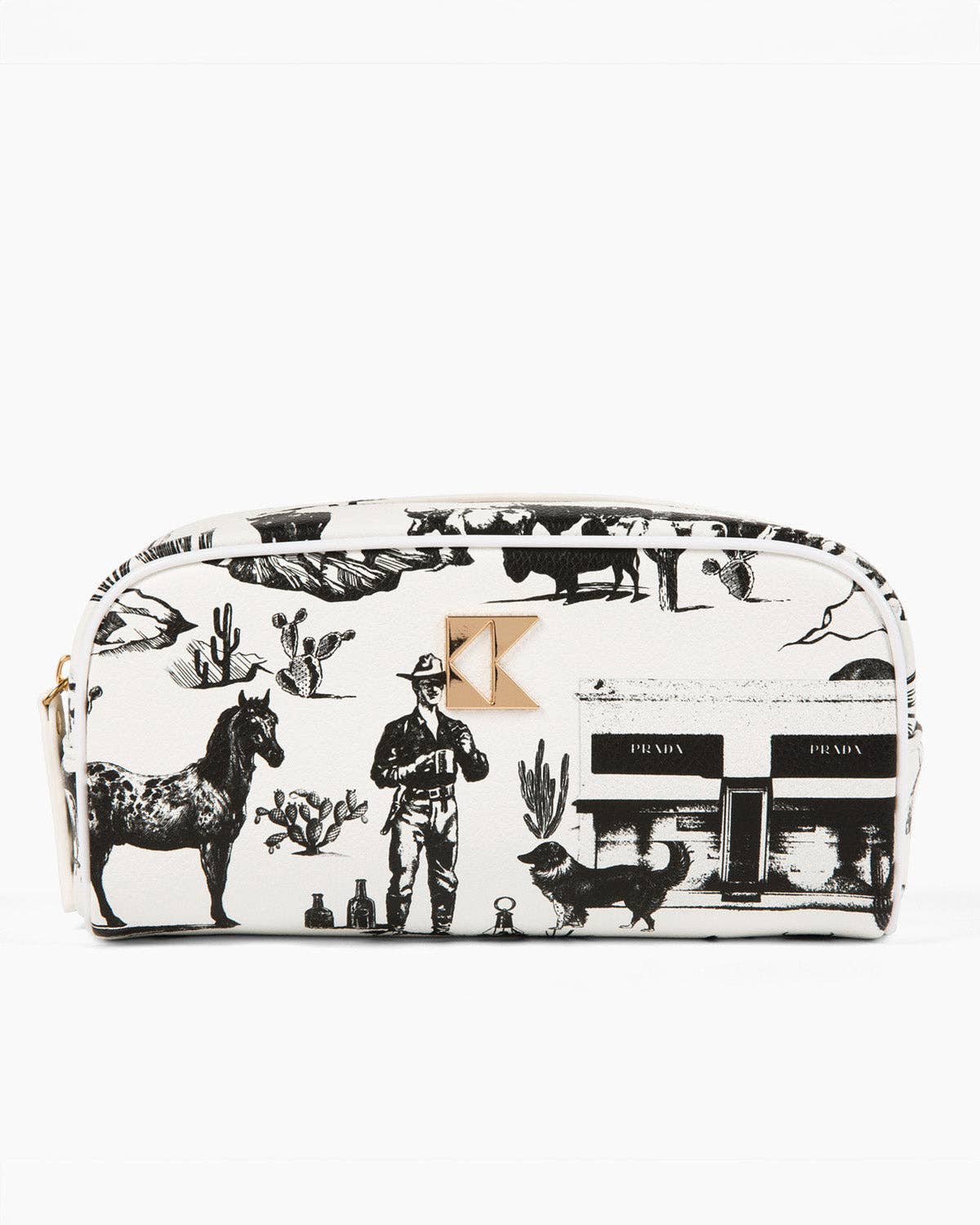 The Petite Accessory Bag in Marfa Toile | Katie Kime