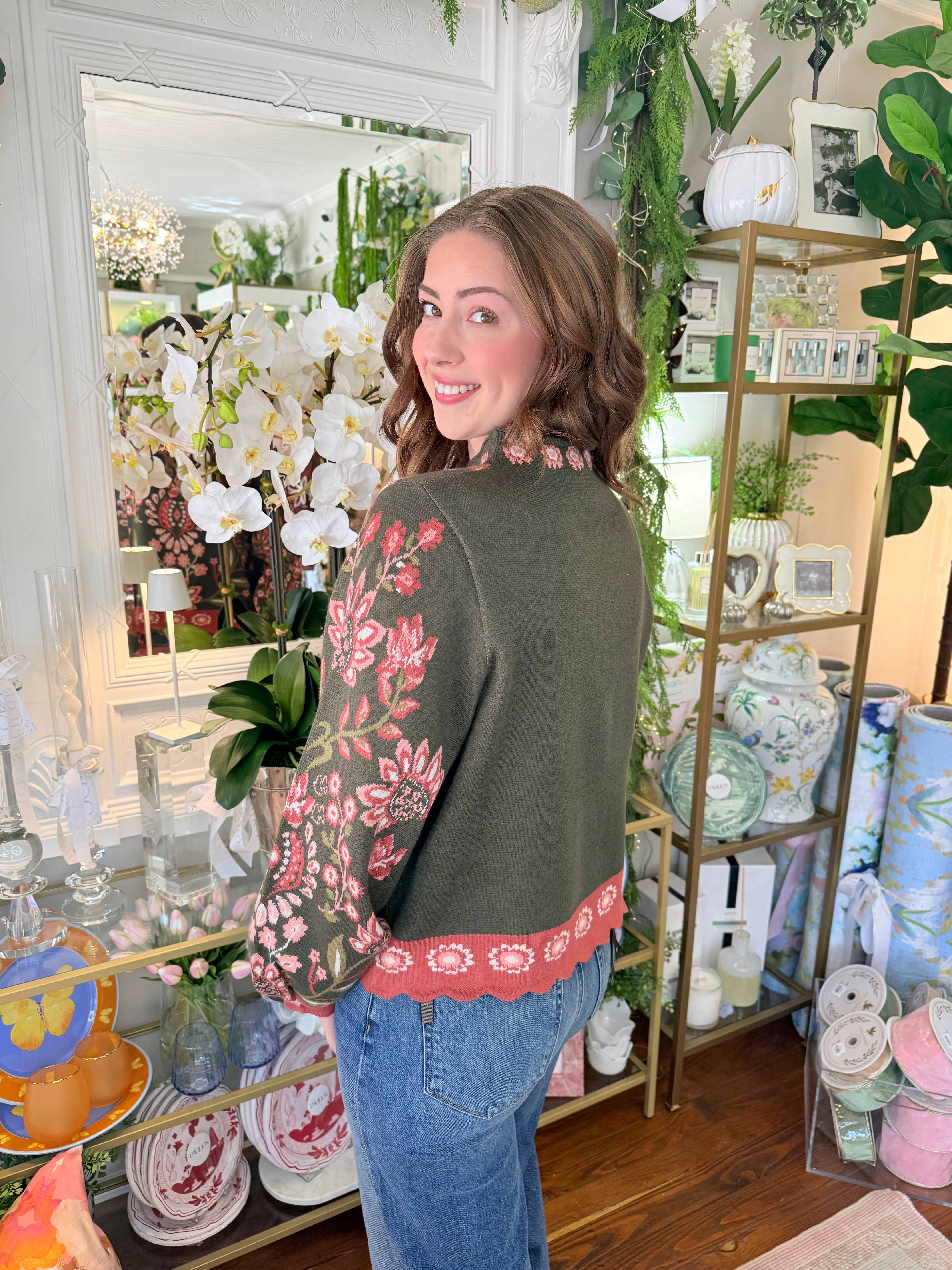 Fall in Bloom Sweater