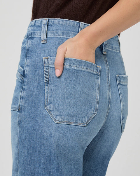 Anessa Wide Leg Jean (31") - Viva | Paige