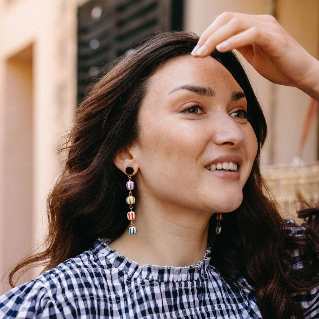 Colorful Sofia Drop Earrings | Sunshine Tienda