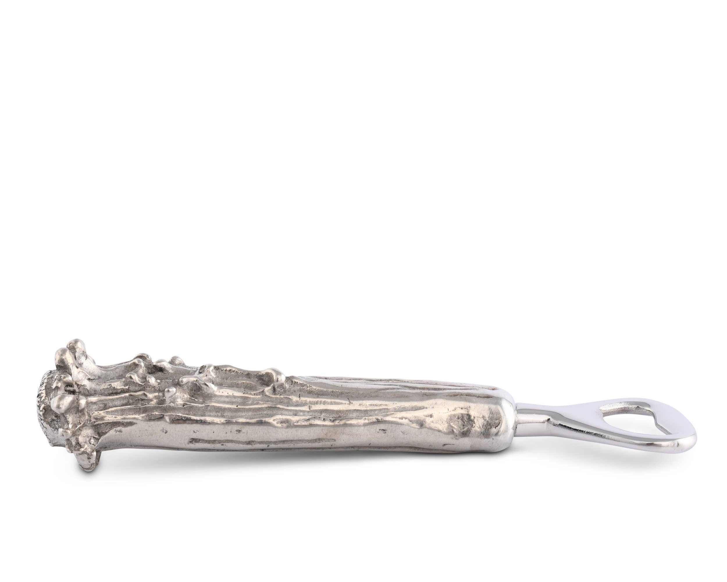 Pewter Antler Bottle Opener