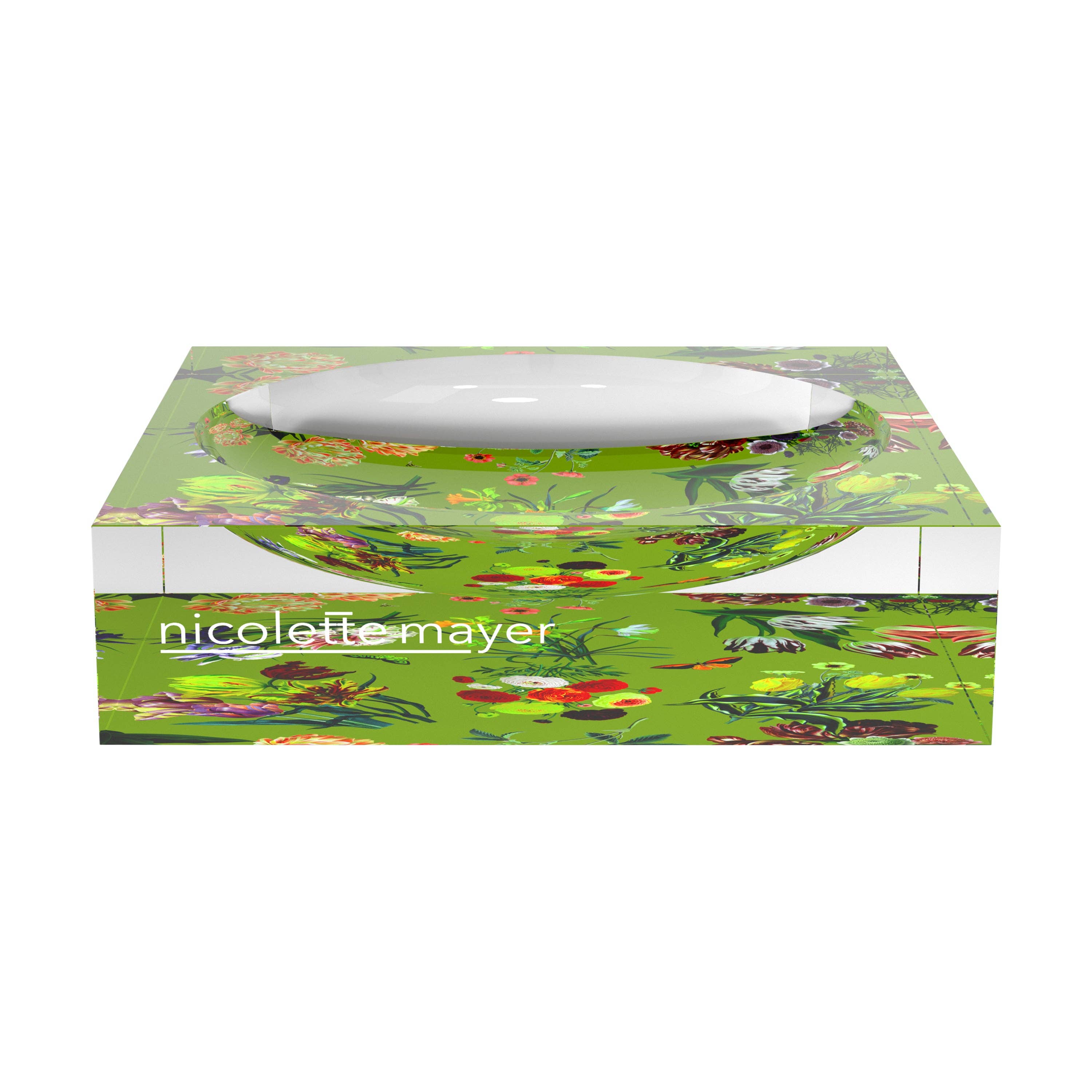 Flora Fauna Fontana Acrylic Candy Catchall Dish