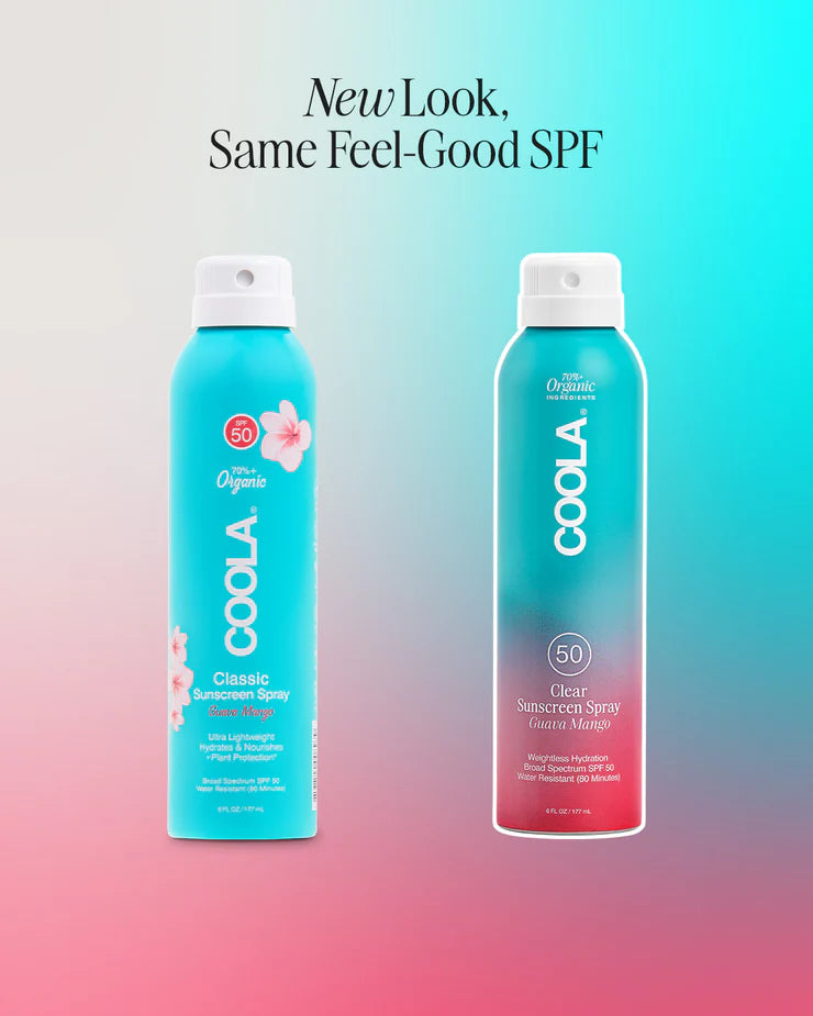 Clear Sunscreen Spray (SPF 50) - Guava Mango | Coola