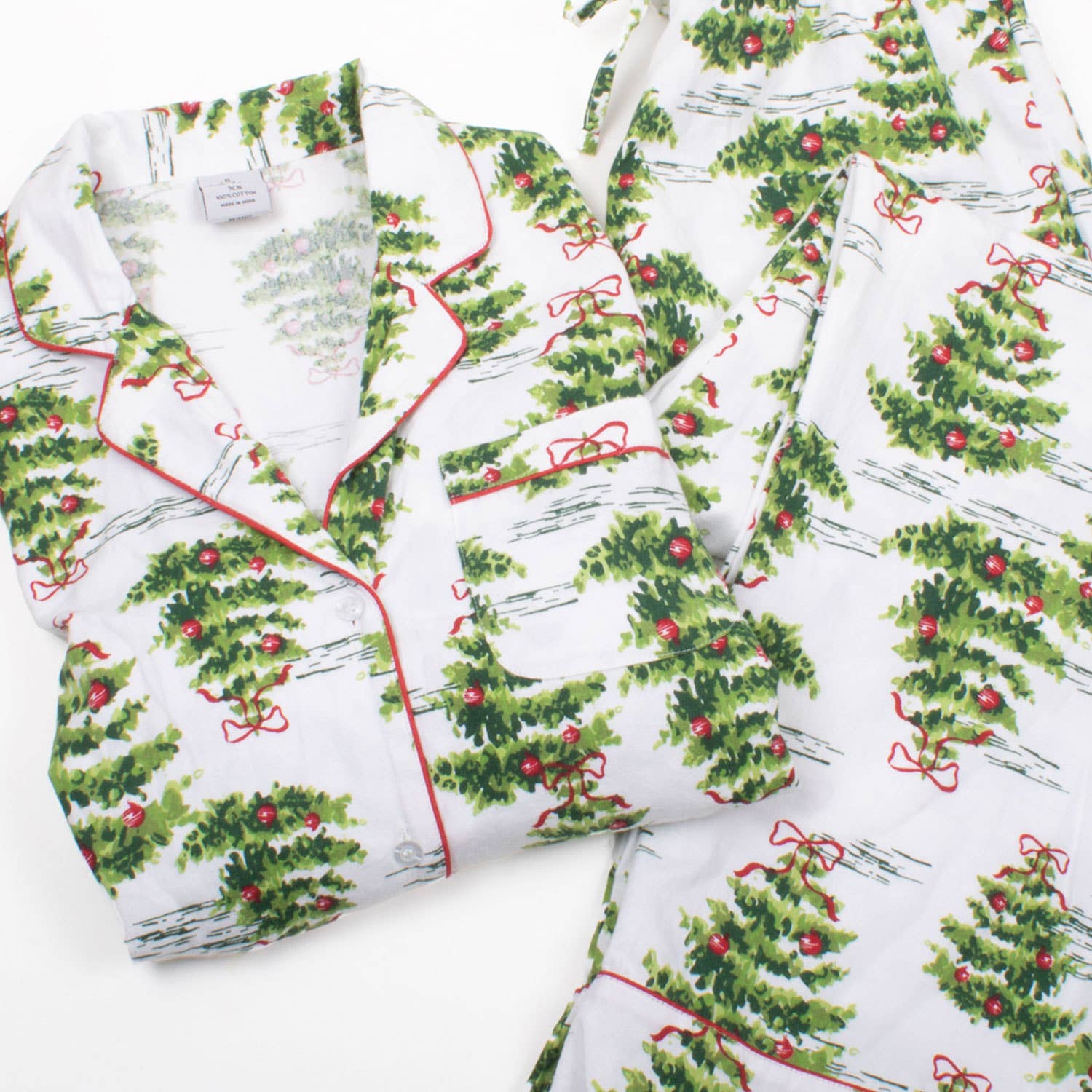 Evergreens Flannel PJ Set | 8 Oak Lane