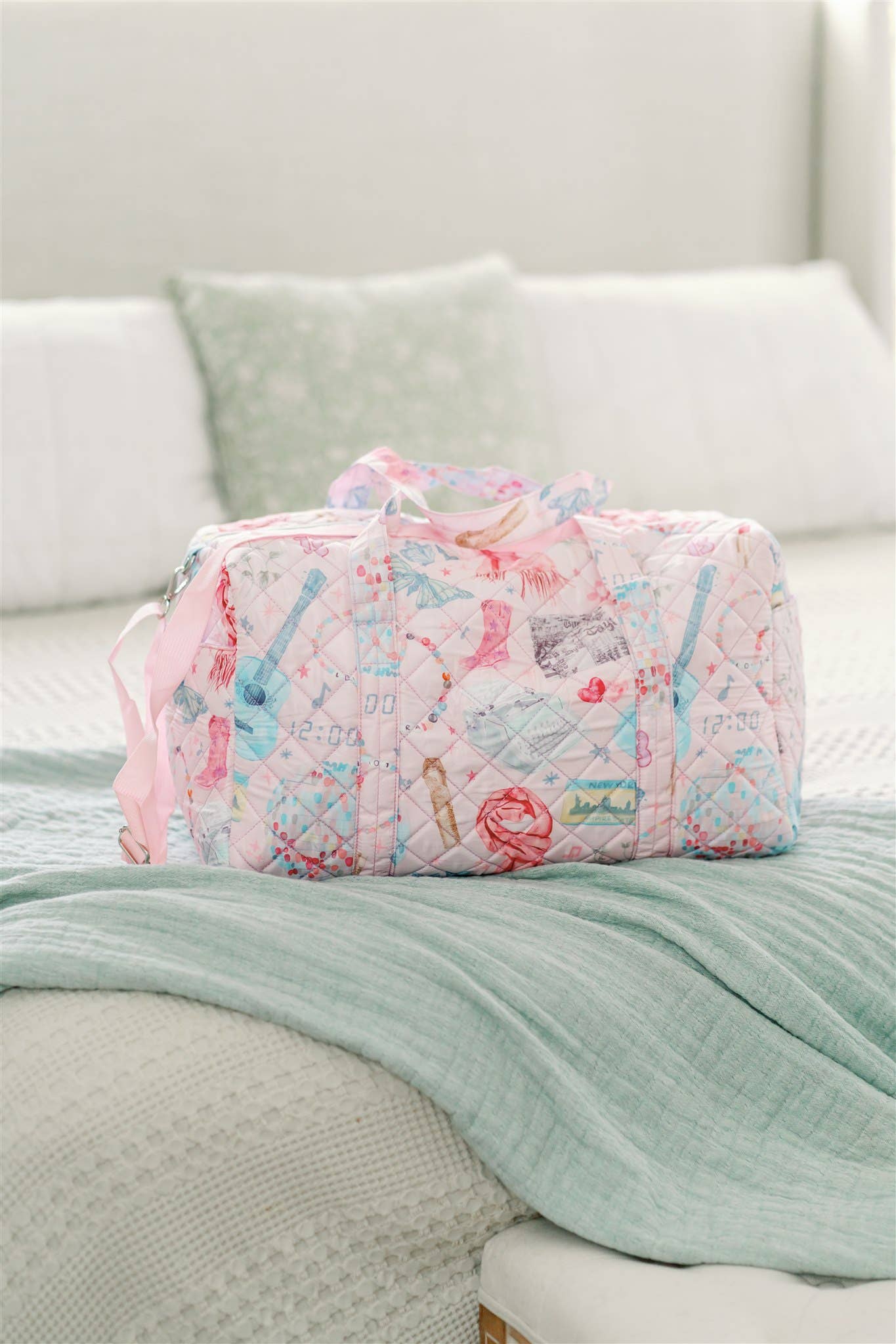 Taylor Swift Quilted Duffle Bag