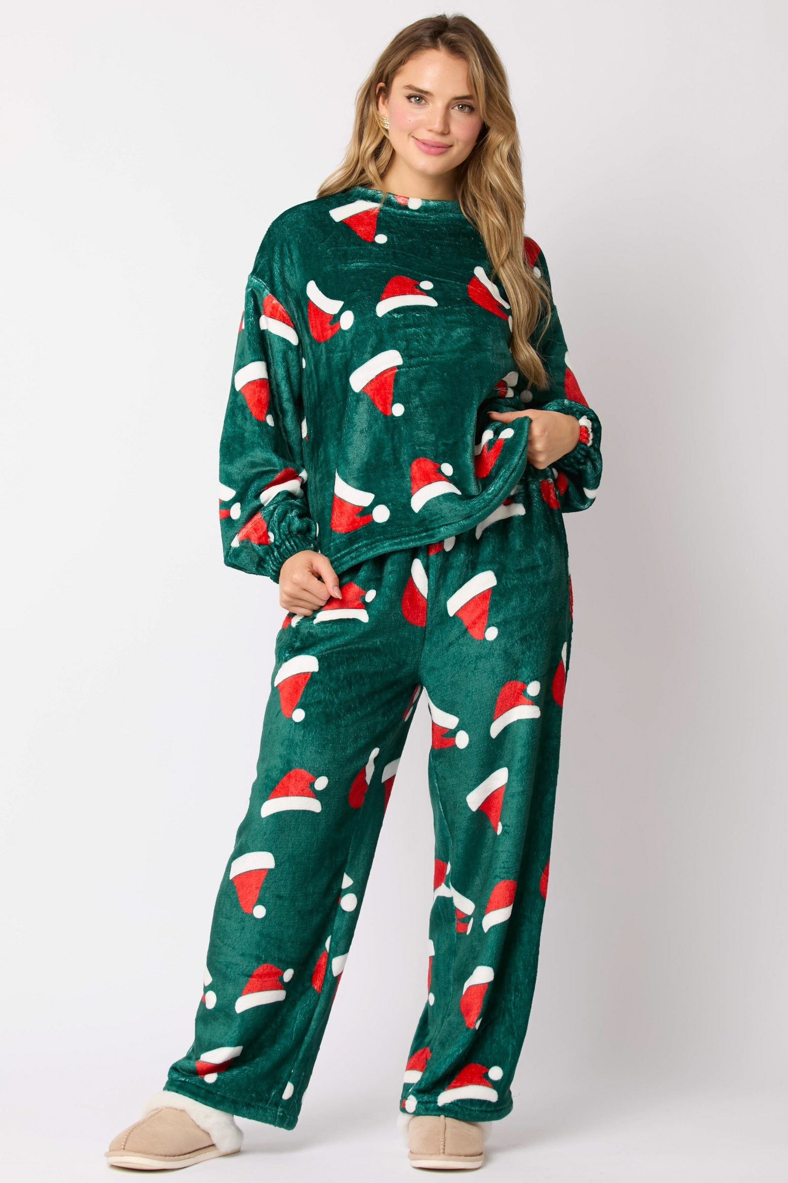 Santa Hat Pj Set