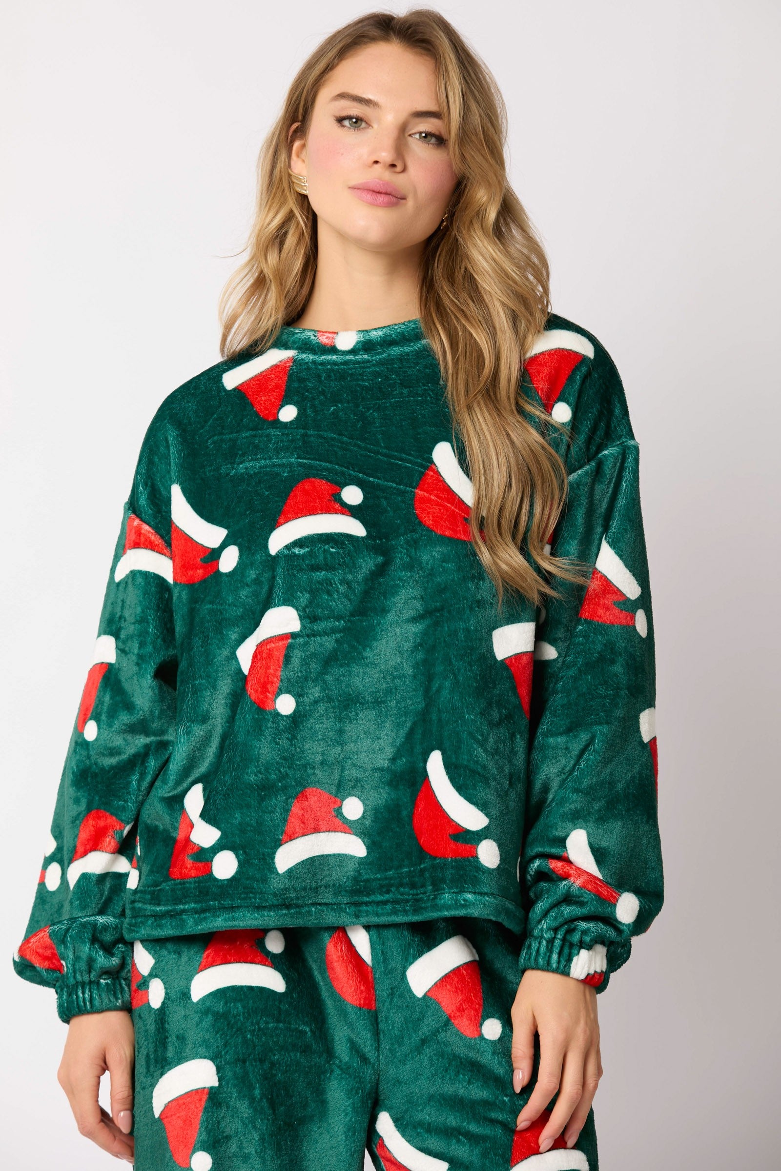 Santa Hat Pj Set