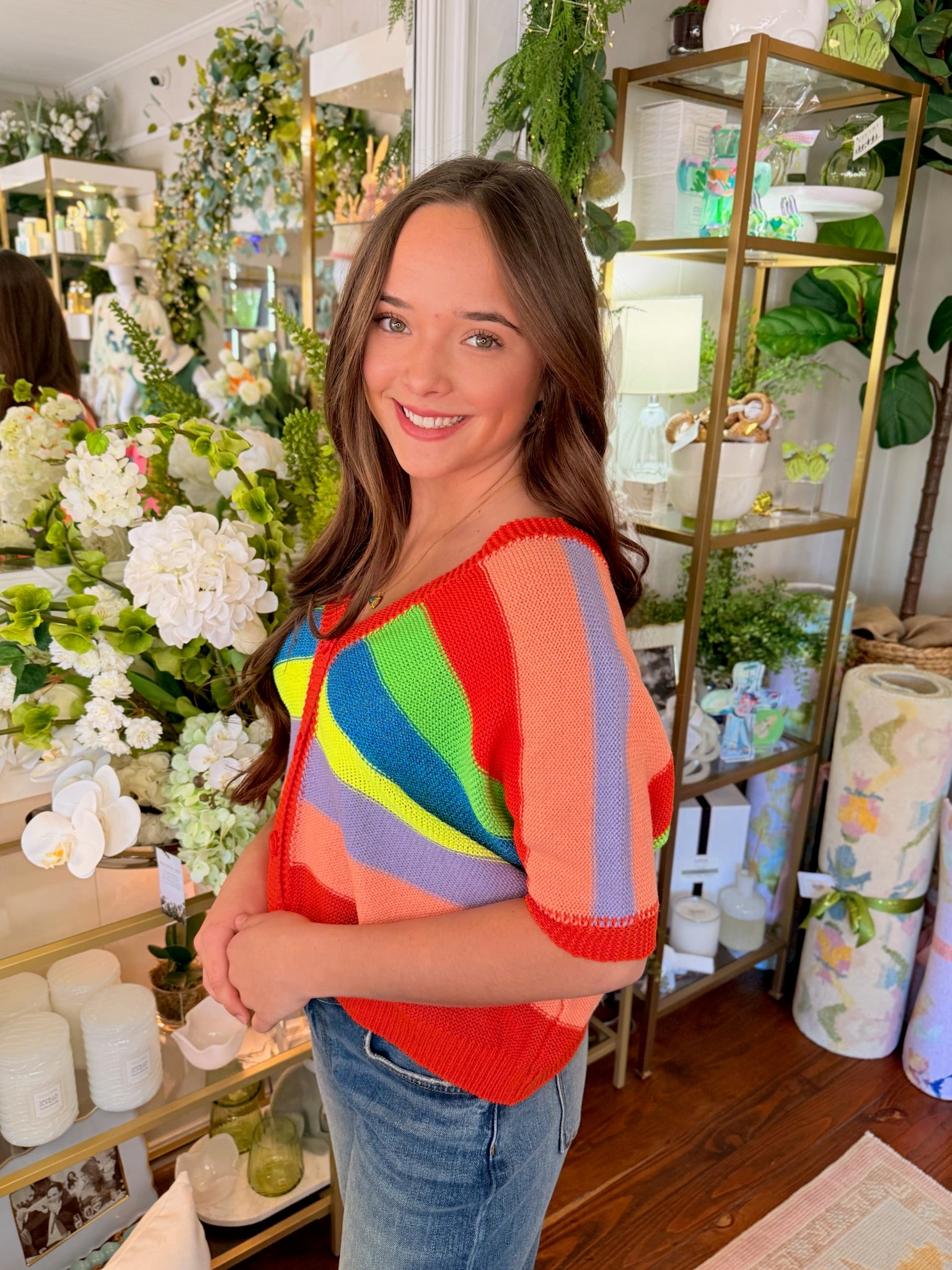 Luminosa Striped Sweater | Lisa Todd