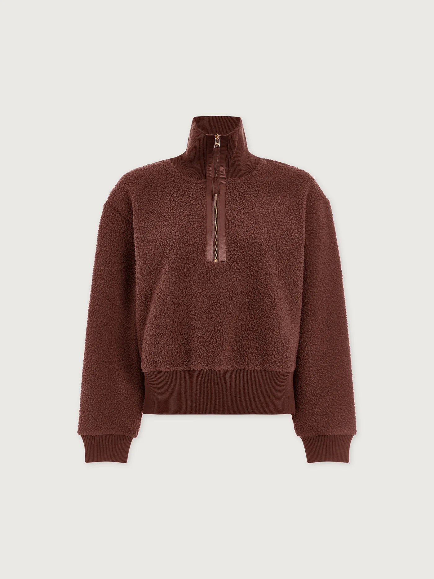 Roselle Half Zip Fleece - Deep Mahogany | Varley