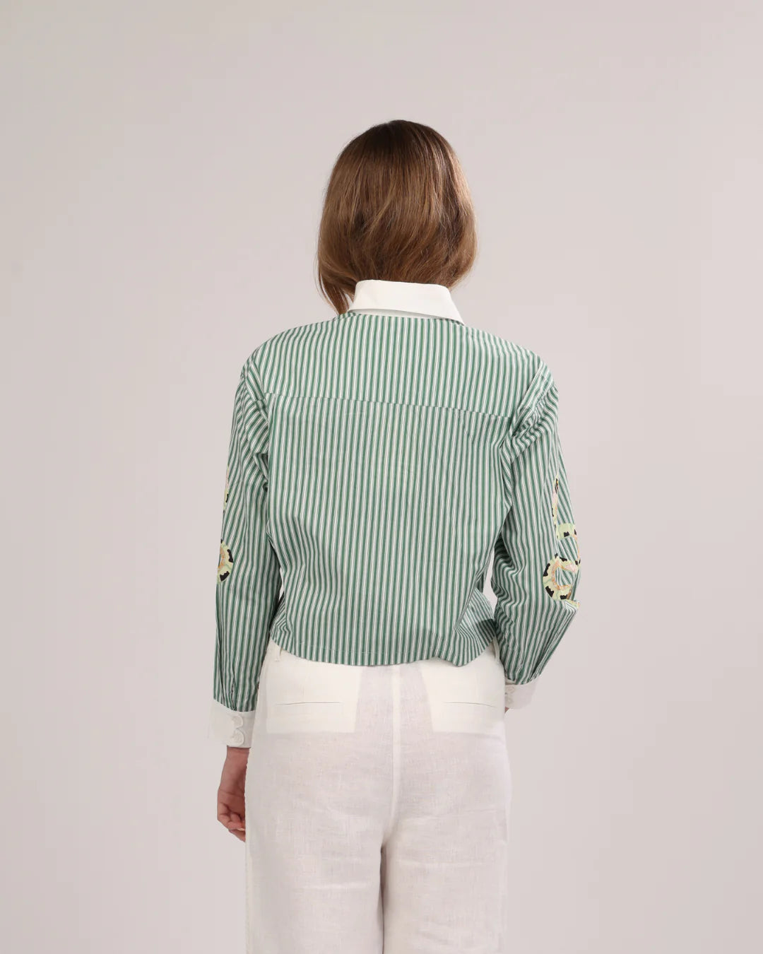 Poplin Shirt Snake Stripes | Las Surenas