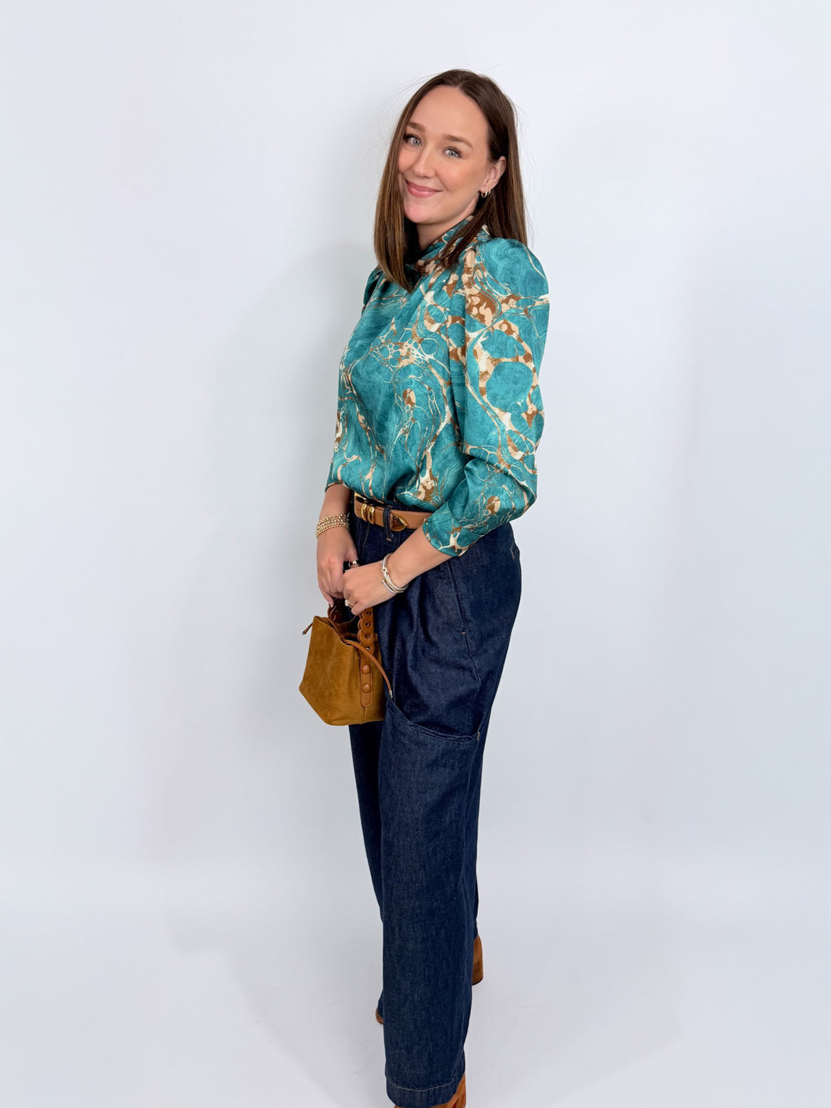 Scarlett Top - Riverstone | Alden Adair