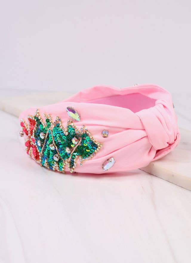 Enchanting Christmas Tree Headband