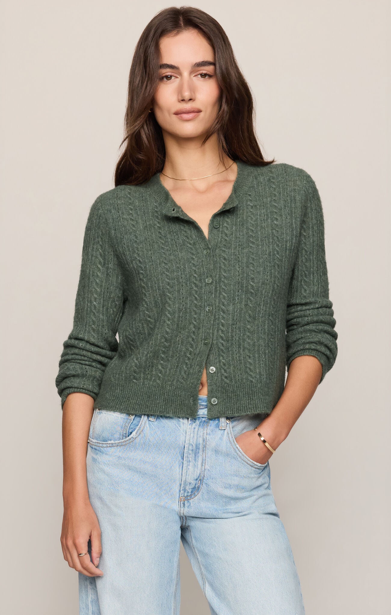 Medina Pointelle Cardigan | Z Supply