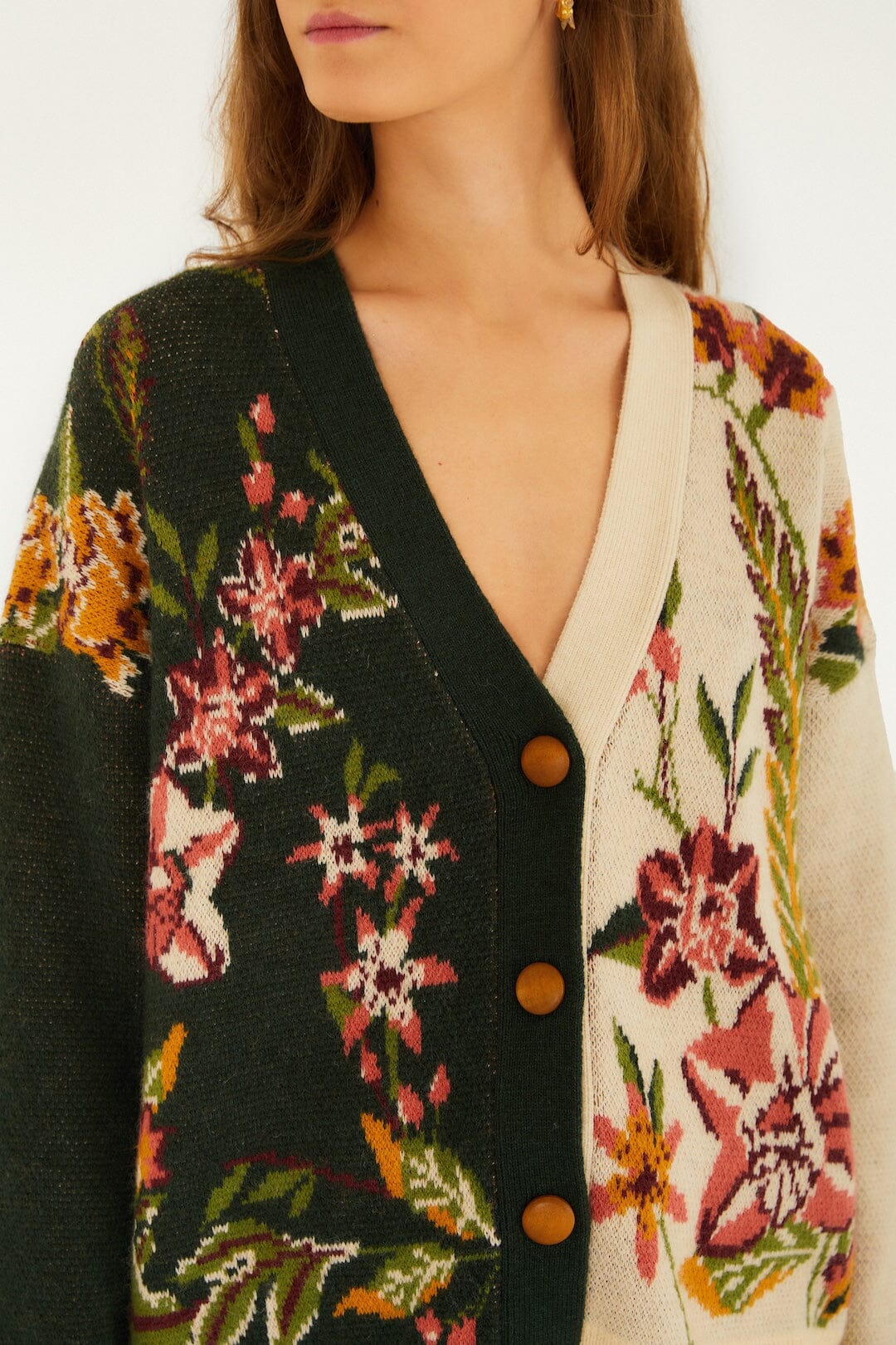 Mixed Nature Knit Cardigan | Farm Rio