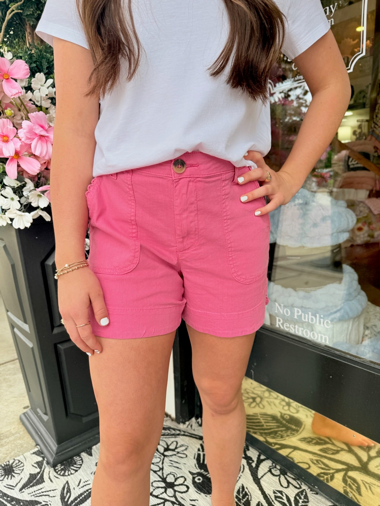 Toni High Rise Short - Lipstick | Kut From The Kloth