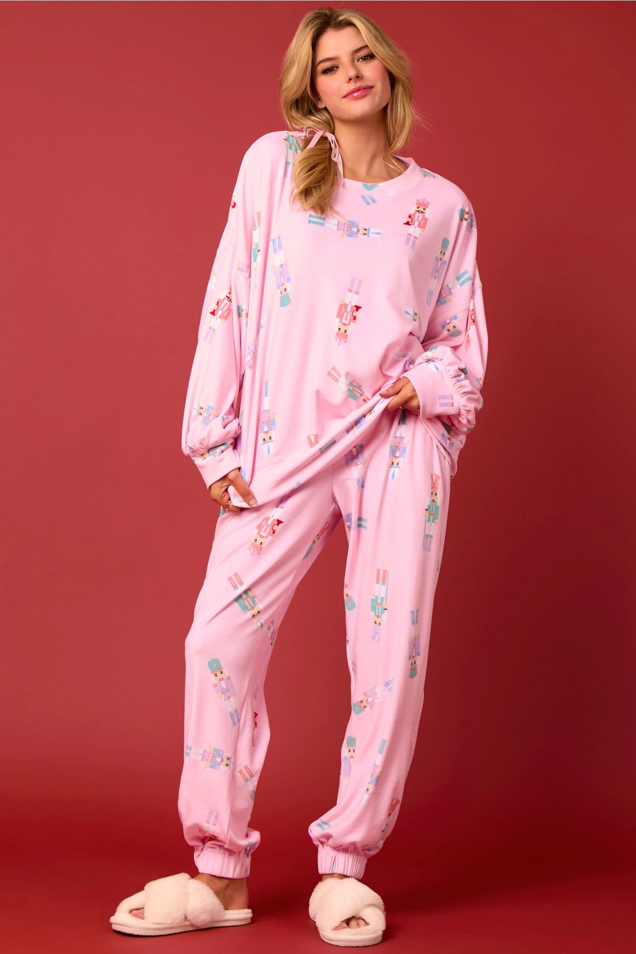 Fleece Nutcracker Pajama Set