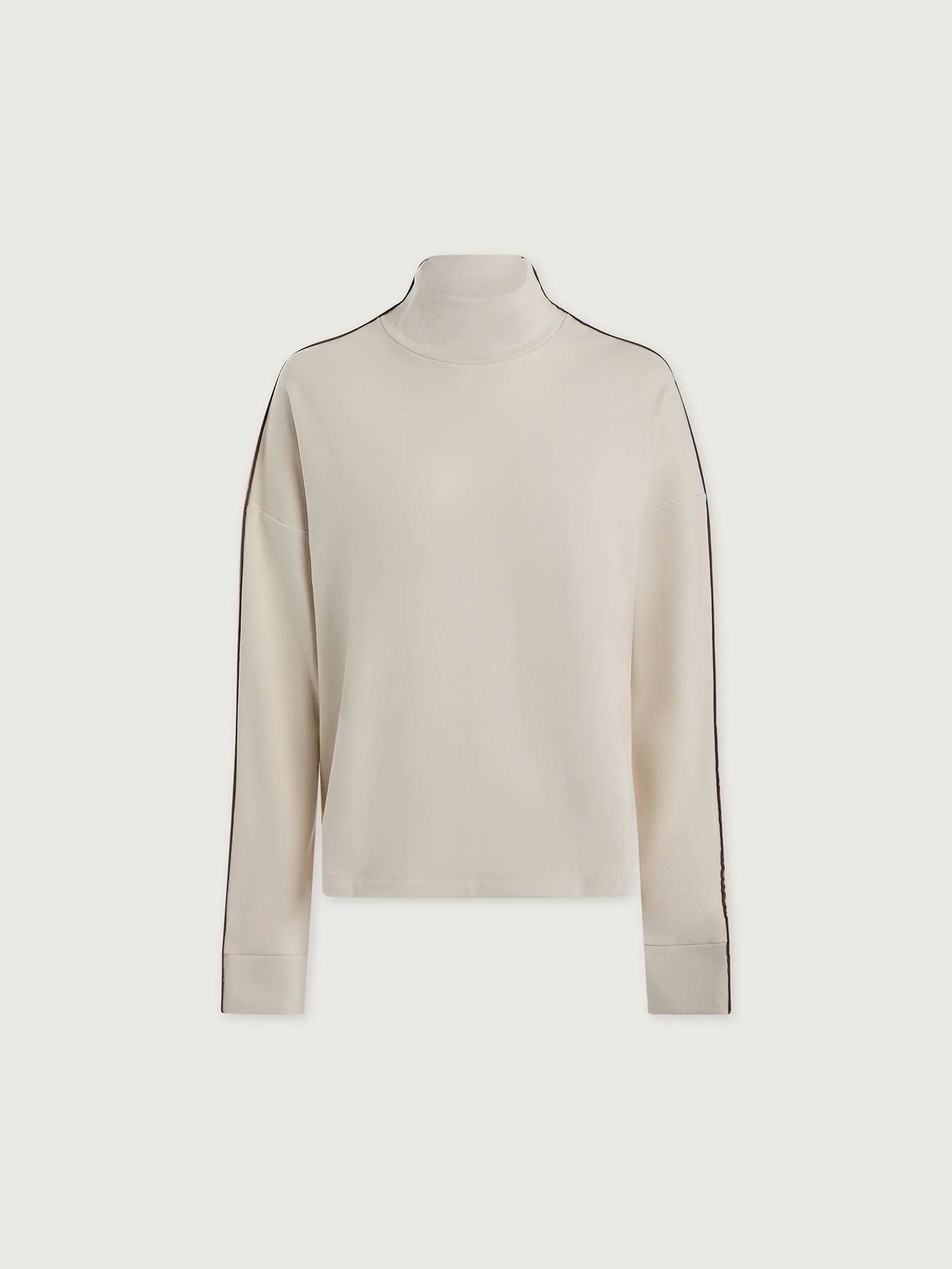 Rona High Neck Active Sweat - Cement Marl/Carafe | Varley