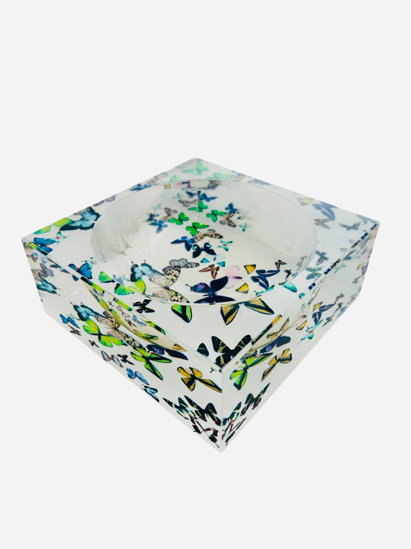 Aura Kaleidoscope Acrylic Bowl
