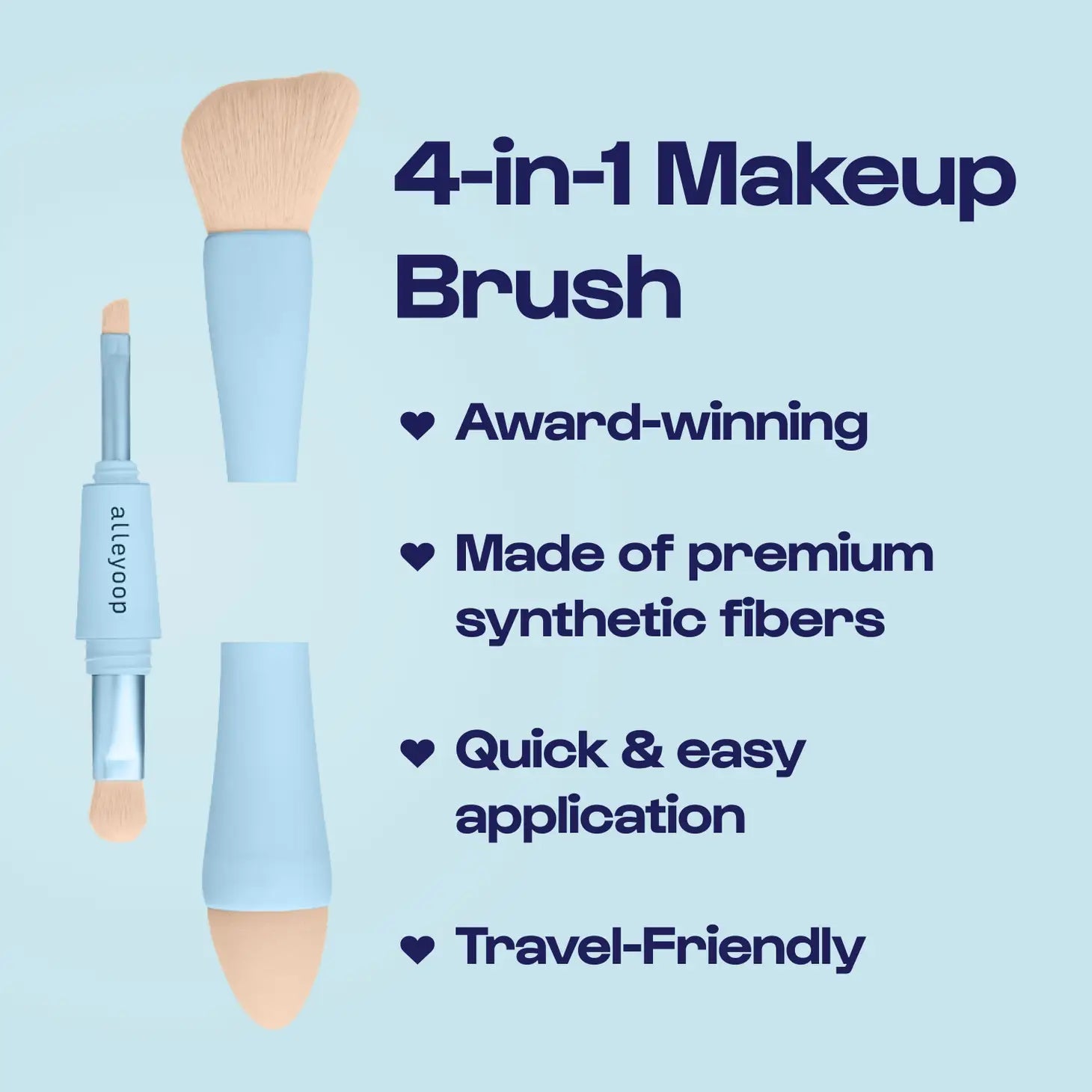 Multi-Tasker 4 in 1 Makeup Brush