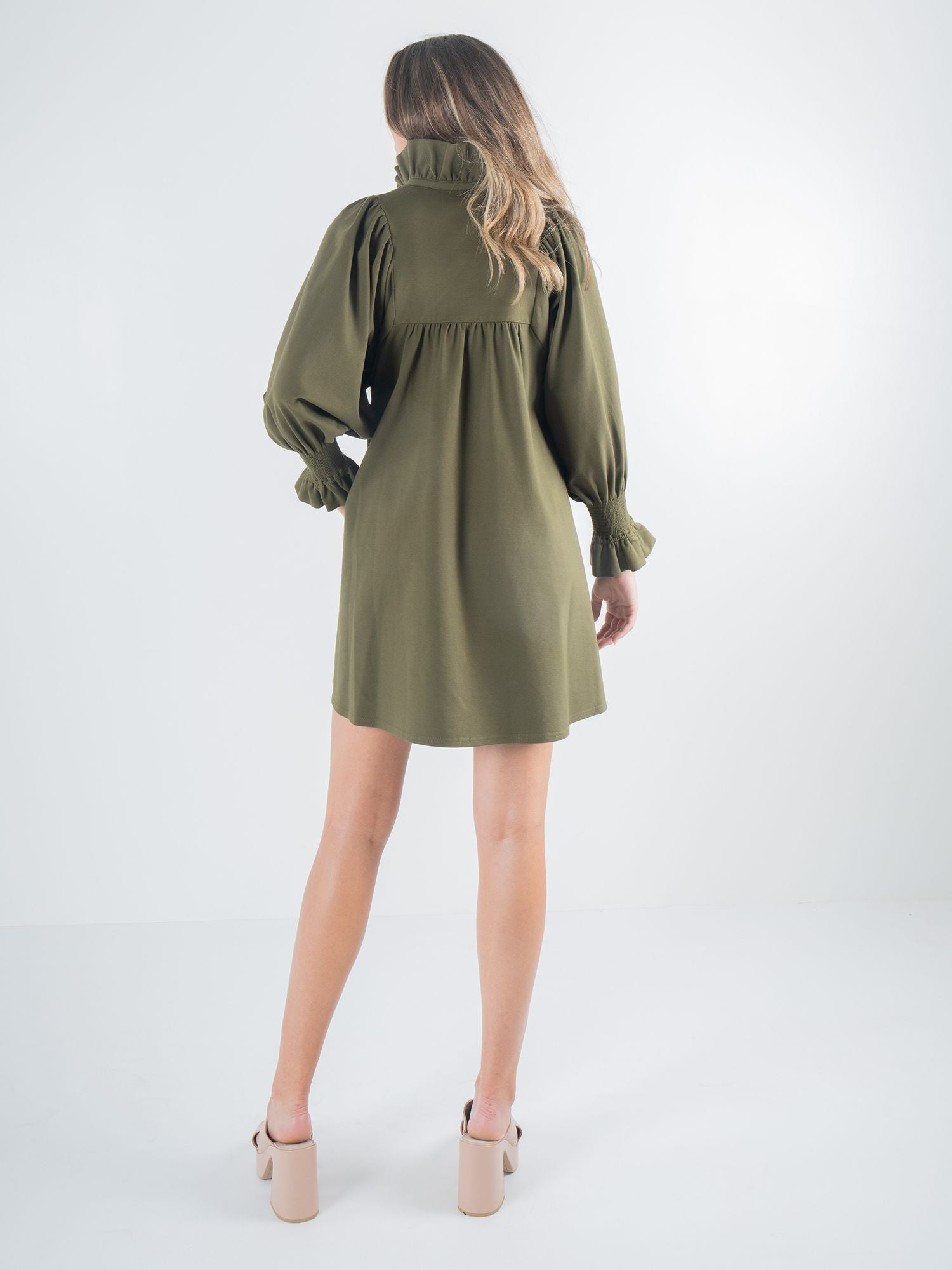 Charlotte Dress - Olive Night | Emily McCarthy