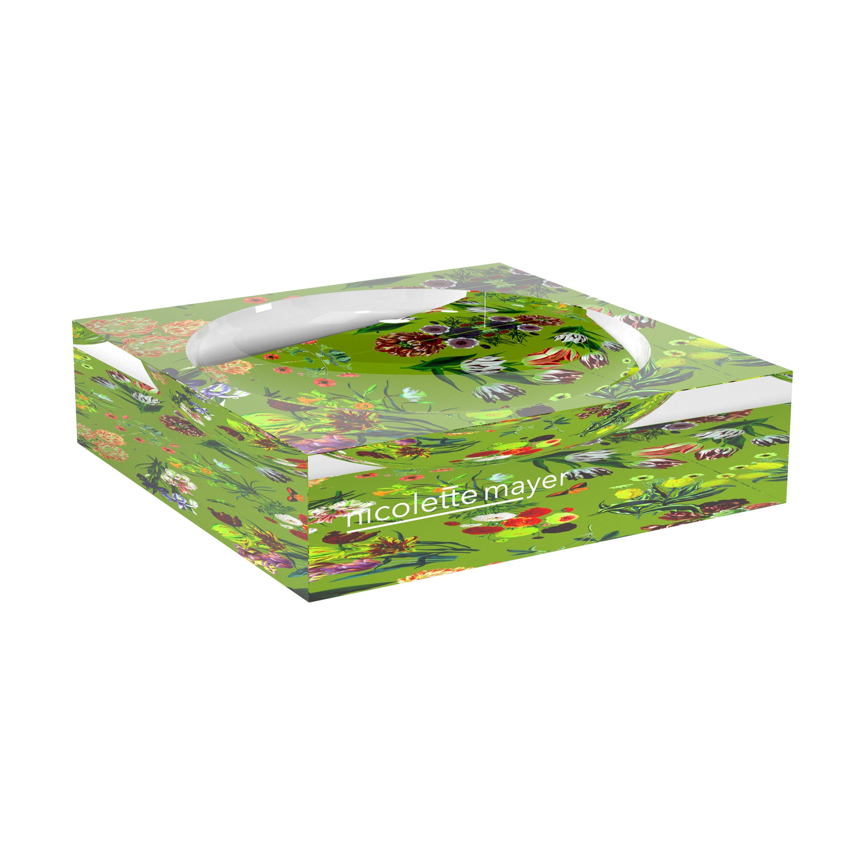 Flora Fauna Fontana Acrylic Candy Catchall Dish