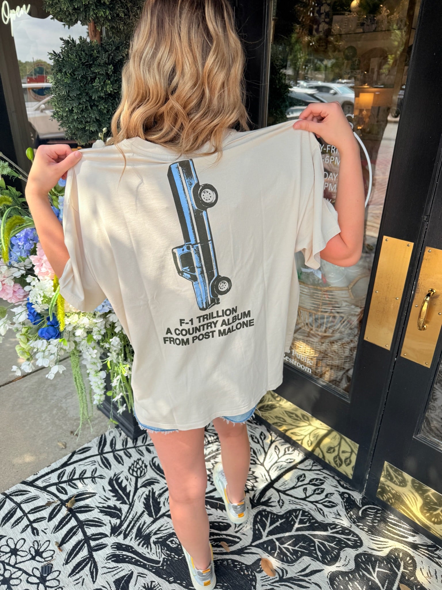 Post Malone F-1 Trillion Album Art OS Tee | Daydreamer