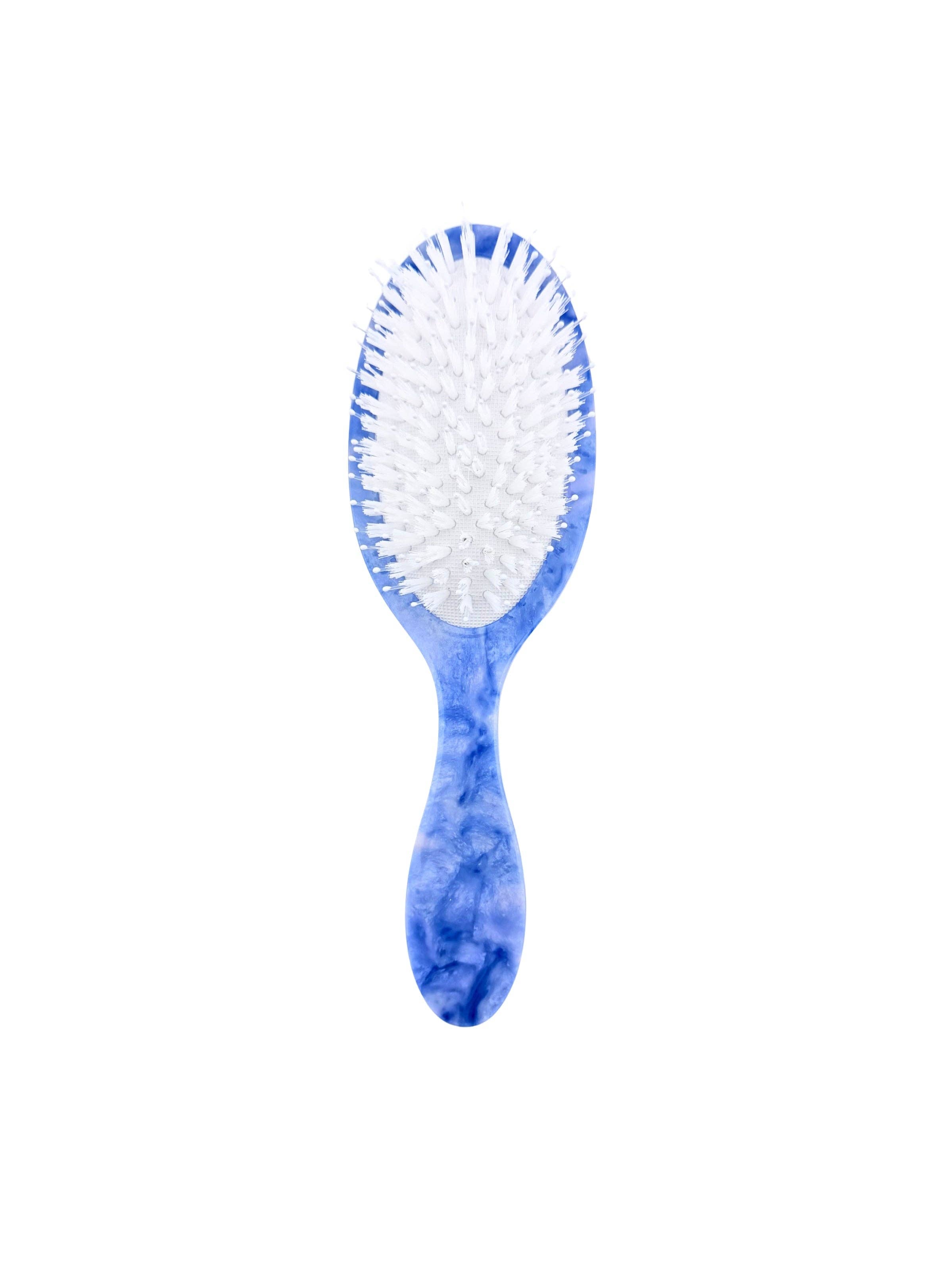 Hand-Painted Bow Swan Amazing Hair Day Brush | Solar Eclipse
