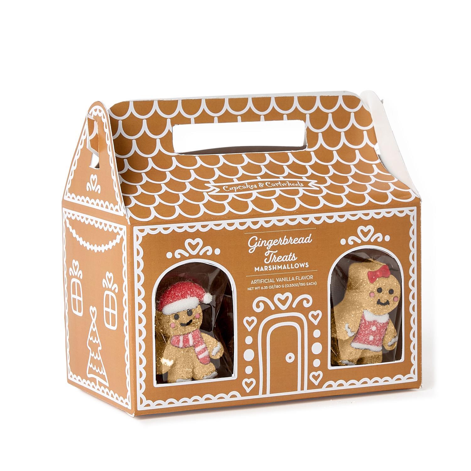 Gingerbread Men Marshmallow Gift Box