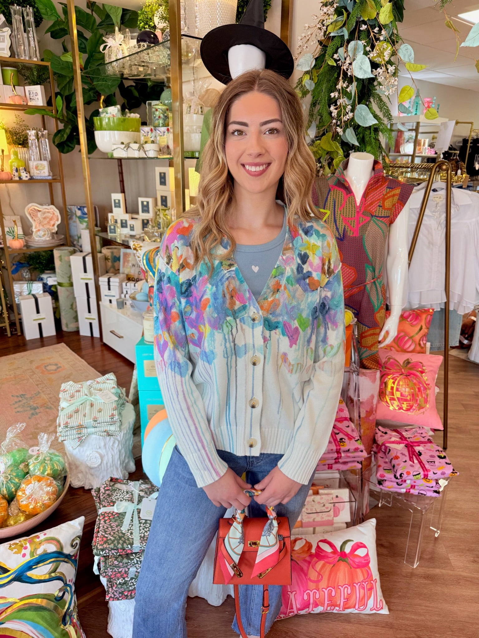 Slouchy Love Adorned Cardigan | Kerri Rosenthal