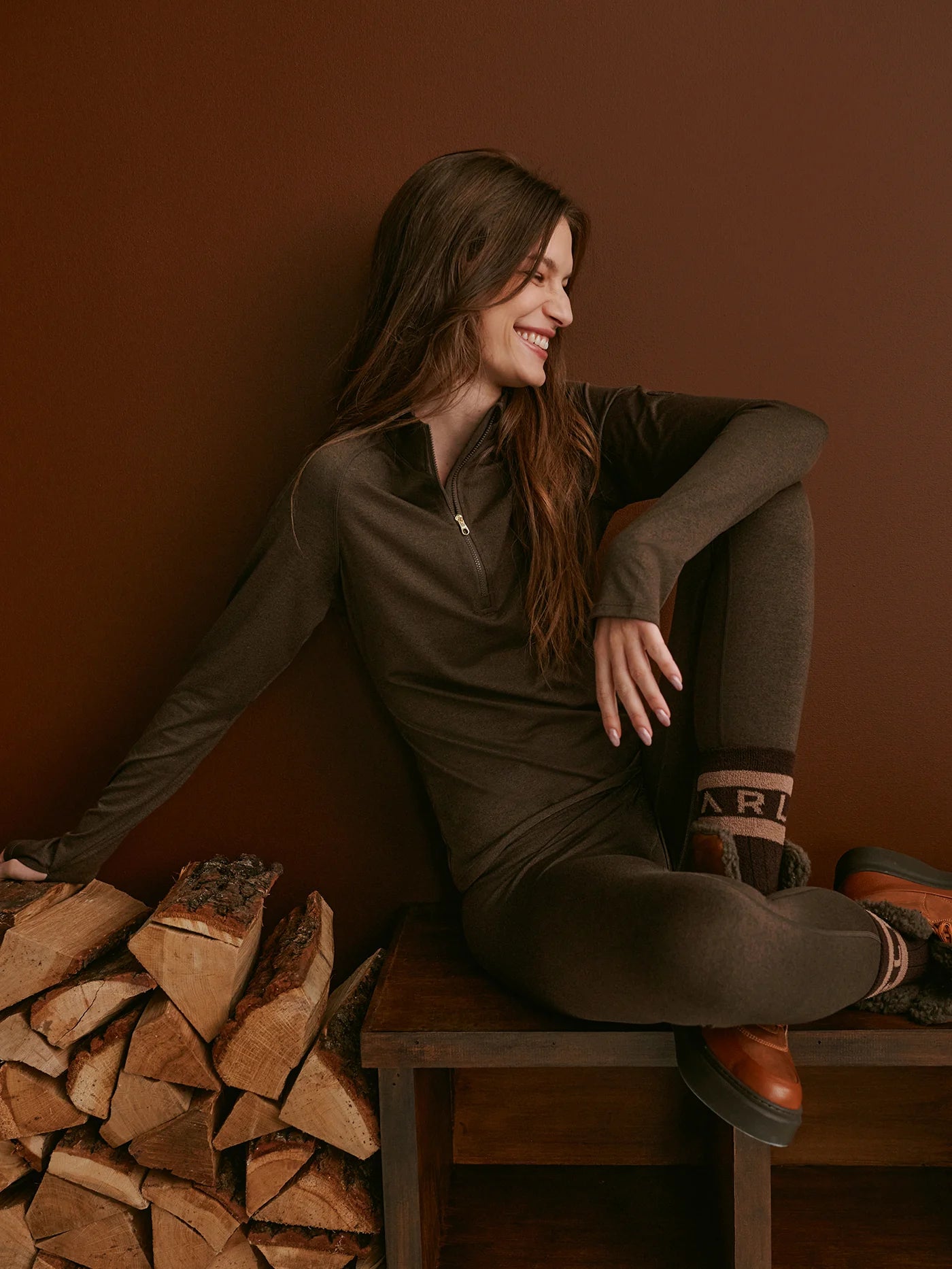 Always Warm Half Zip Baselayer | Varley