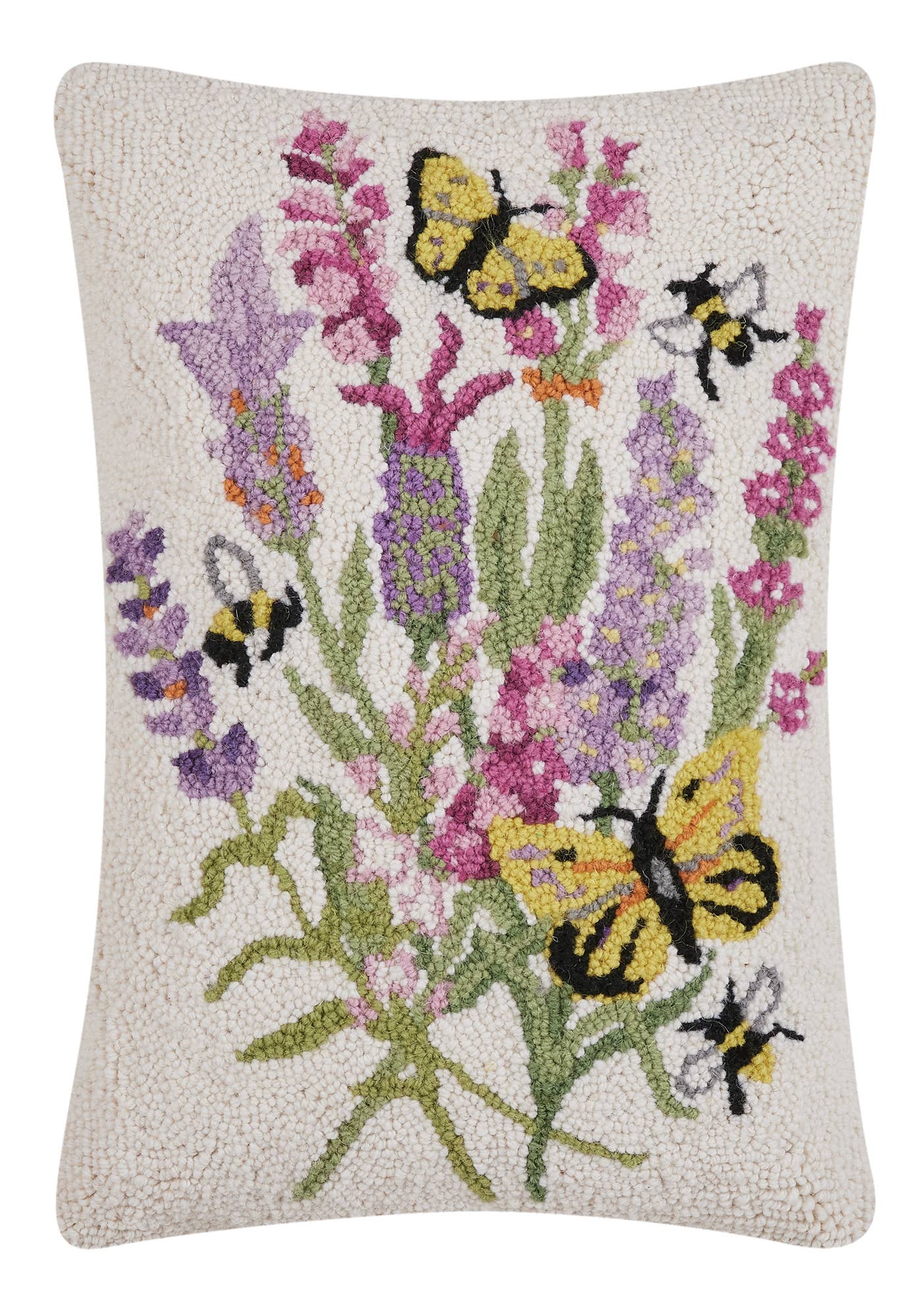 Lavender Butterfly Hook Pillow