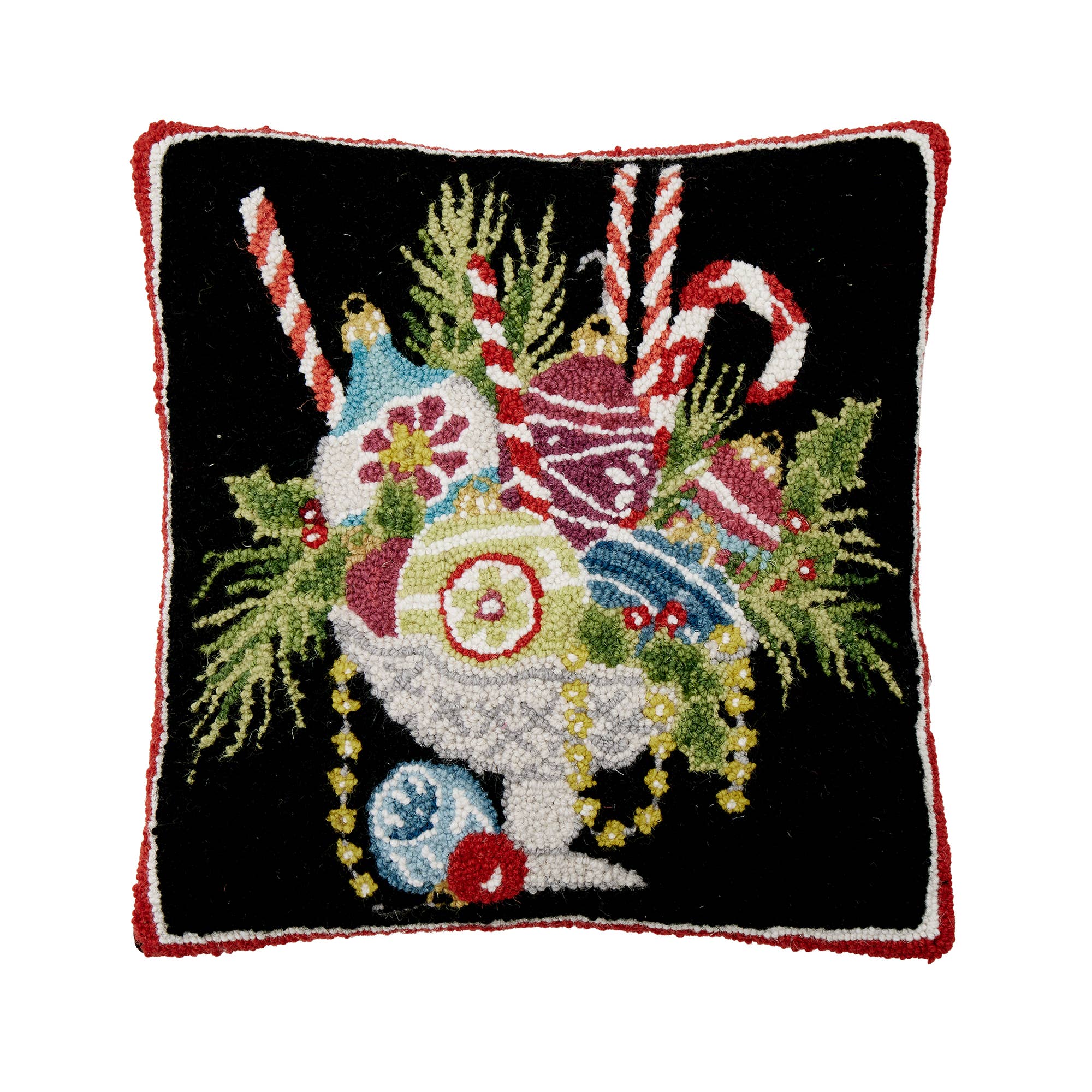 Ornament Bowl Hook Pillow