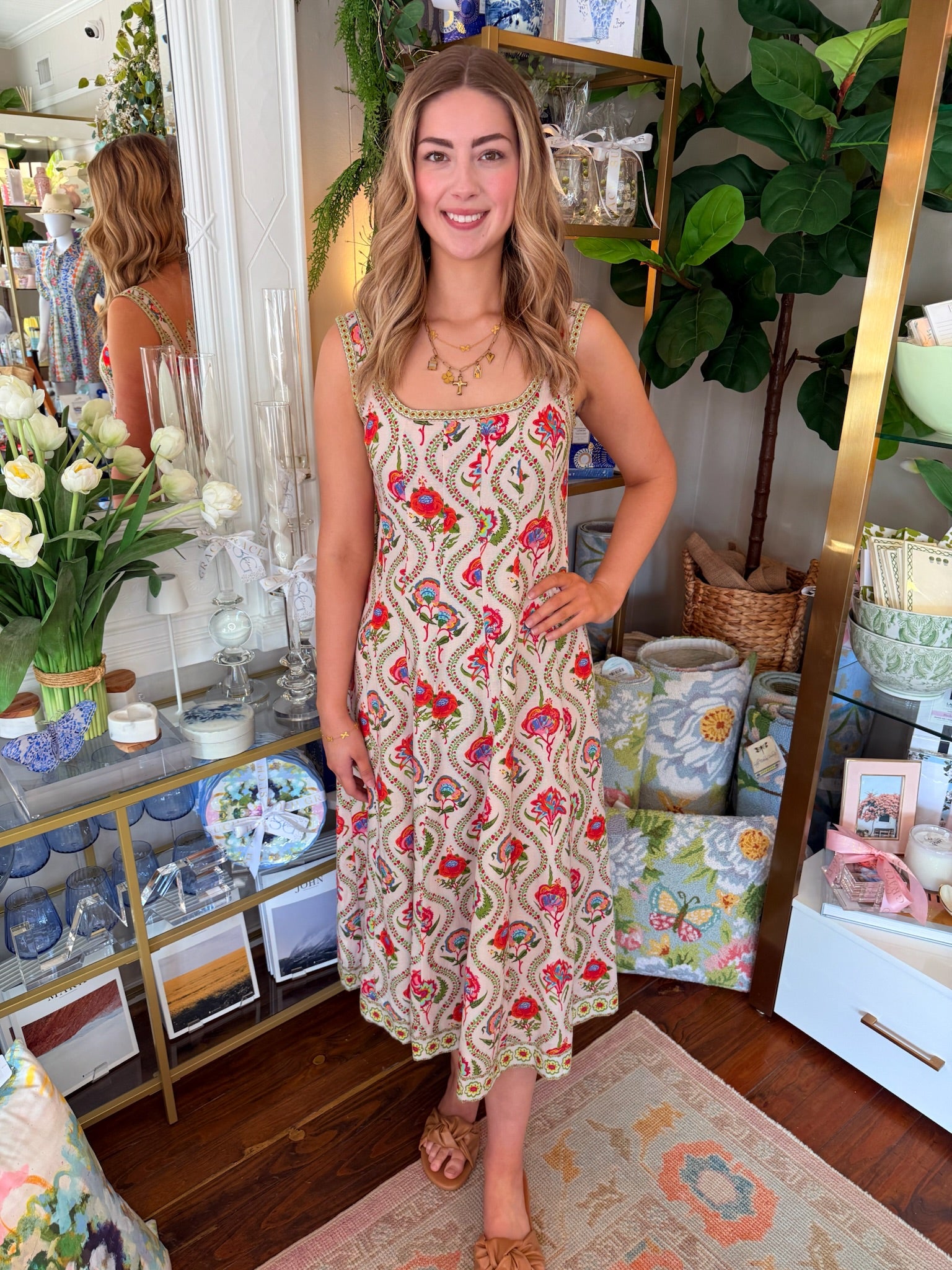 Alice Dress in Teardrop Floral | Elizabeth James The Label