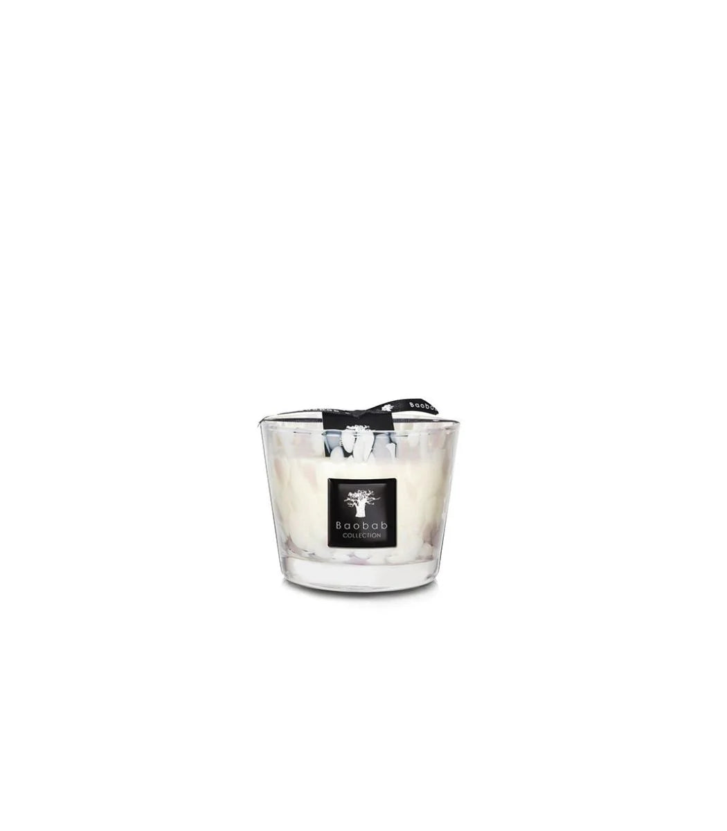 Scented Candle - Pearls White | Baobab