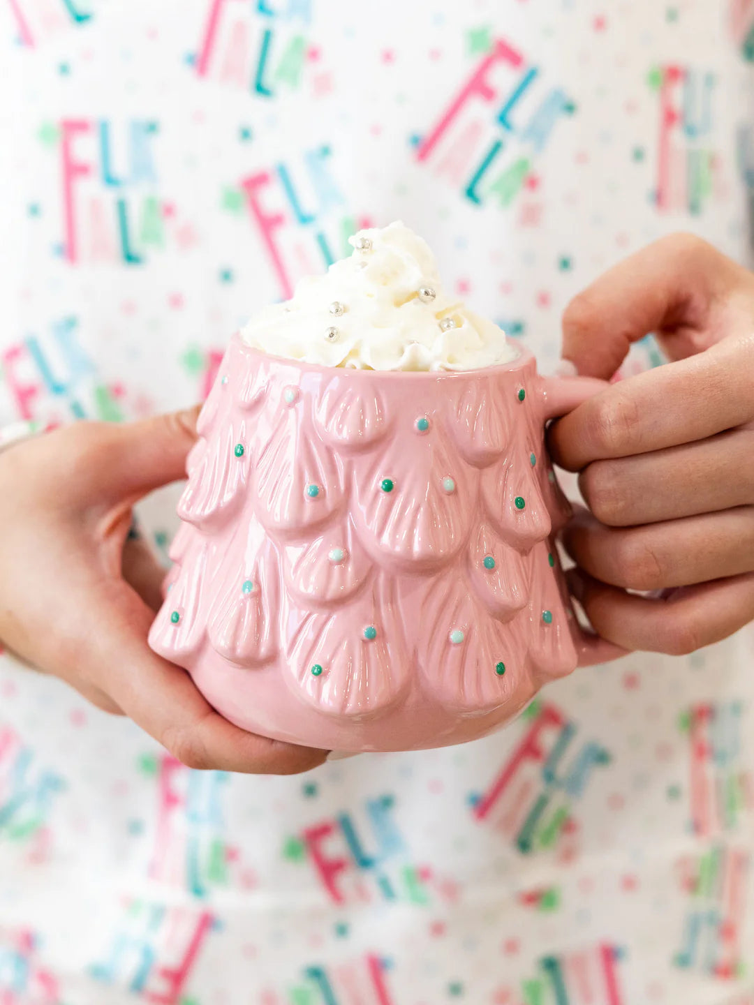 Pink Tree Ceramic Mug