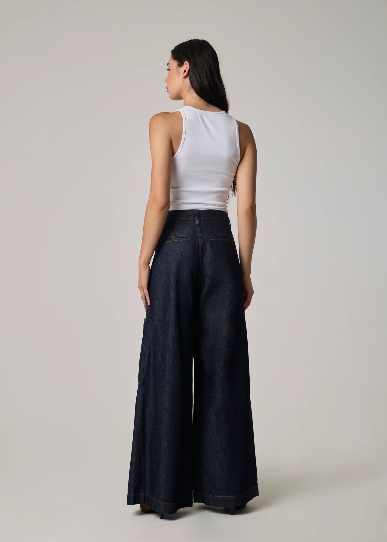 Florenz Trouser Wide Leg Jeans - Euro Laval | Edyson