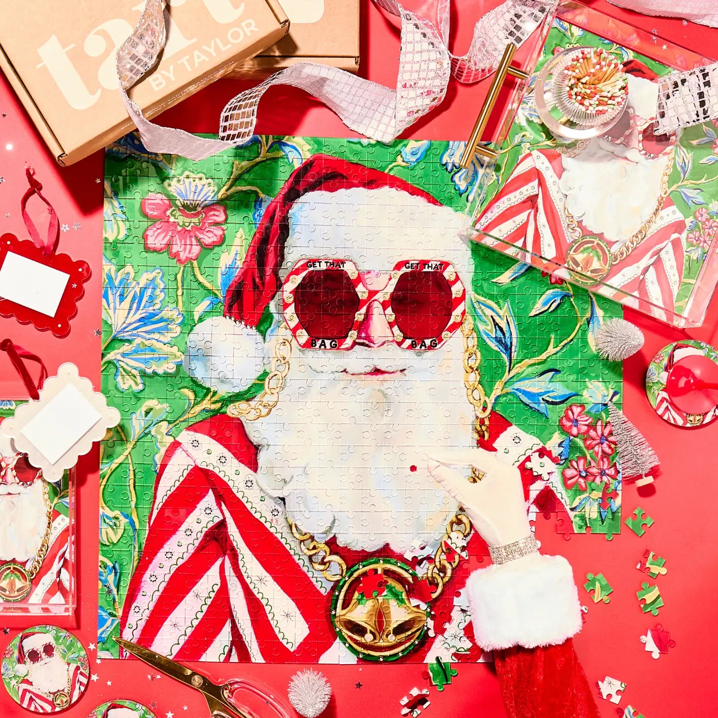 Swanky Santa Acrylic Puzzle | Tart By Taylor