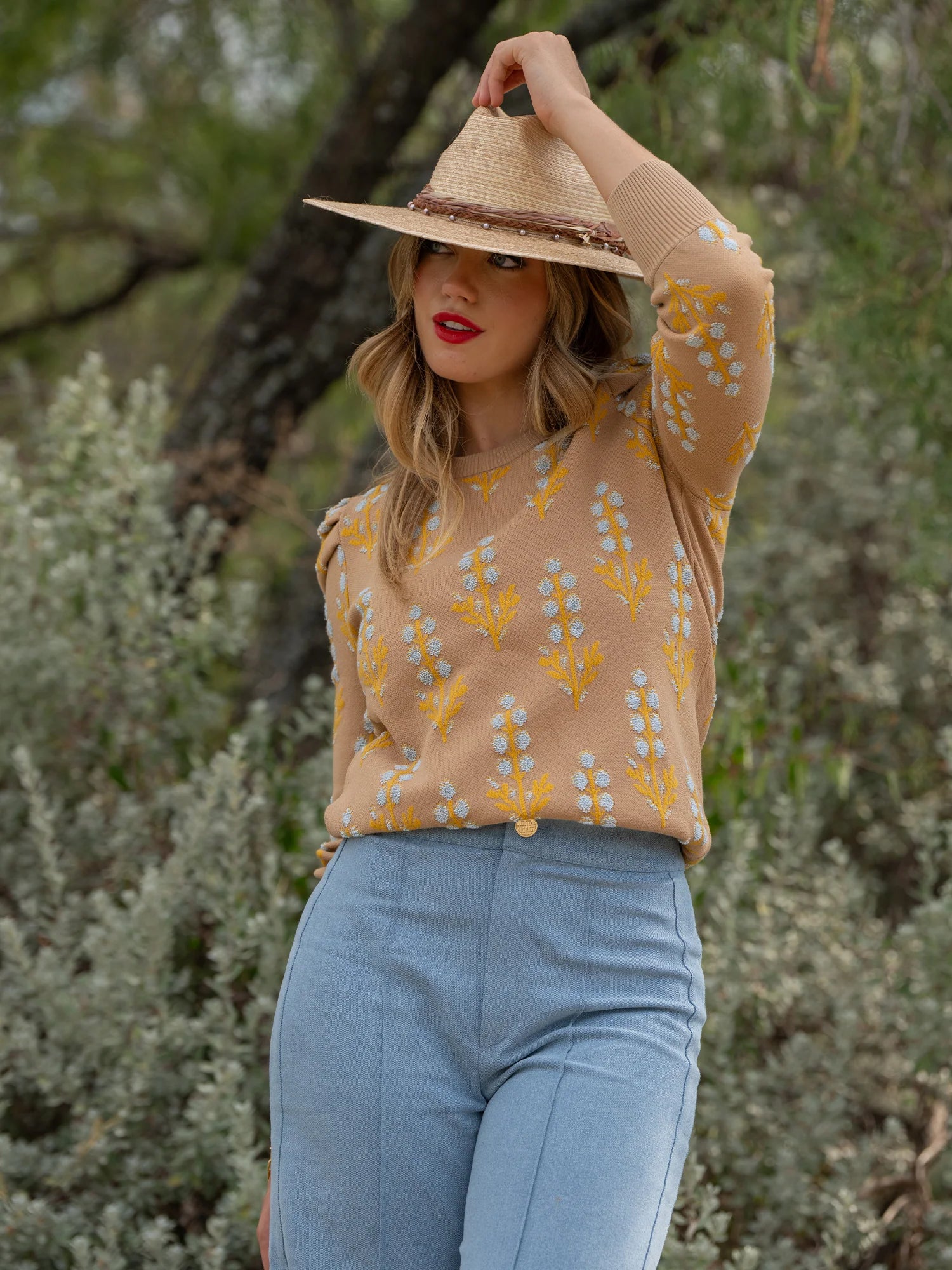 Julia Sweater - Bluebonnet | Emily McCarthy