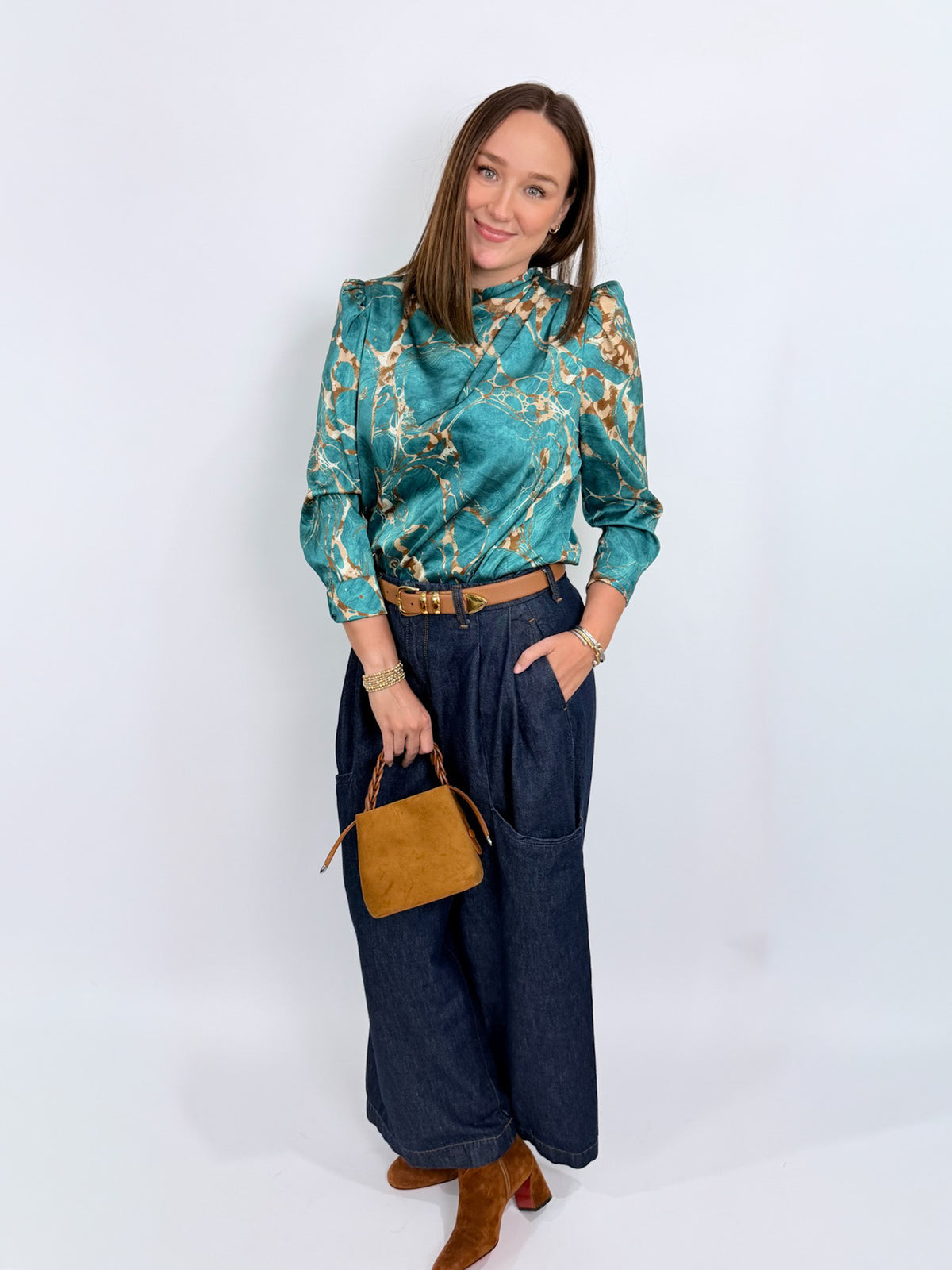 Scarlett Top - Riverstone | Alden Adair