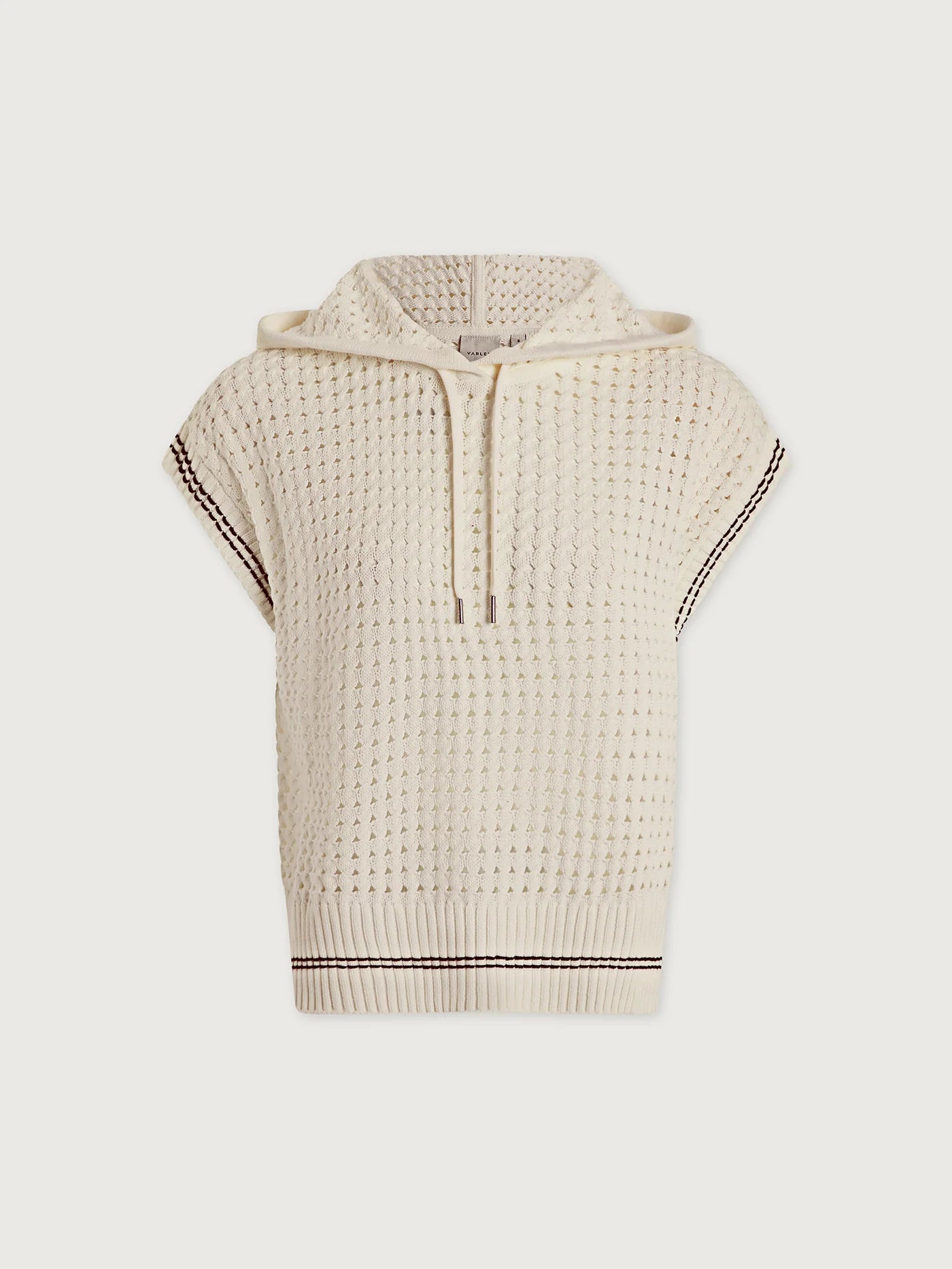 Vittoria Knit Hoodie - Snow White | VARLEY