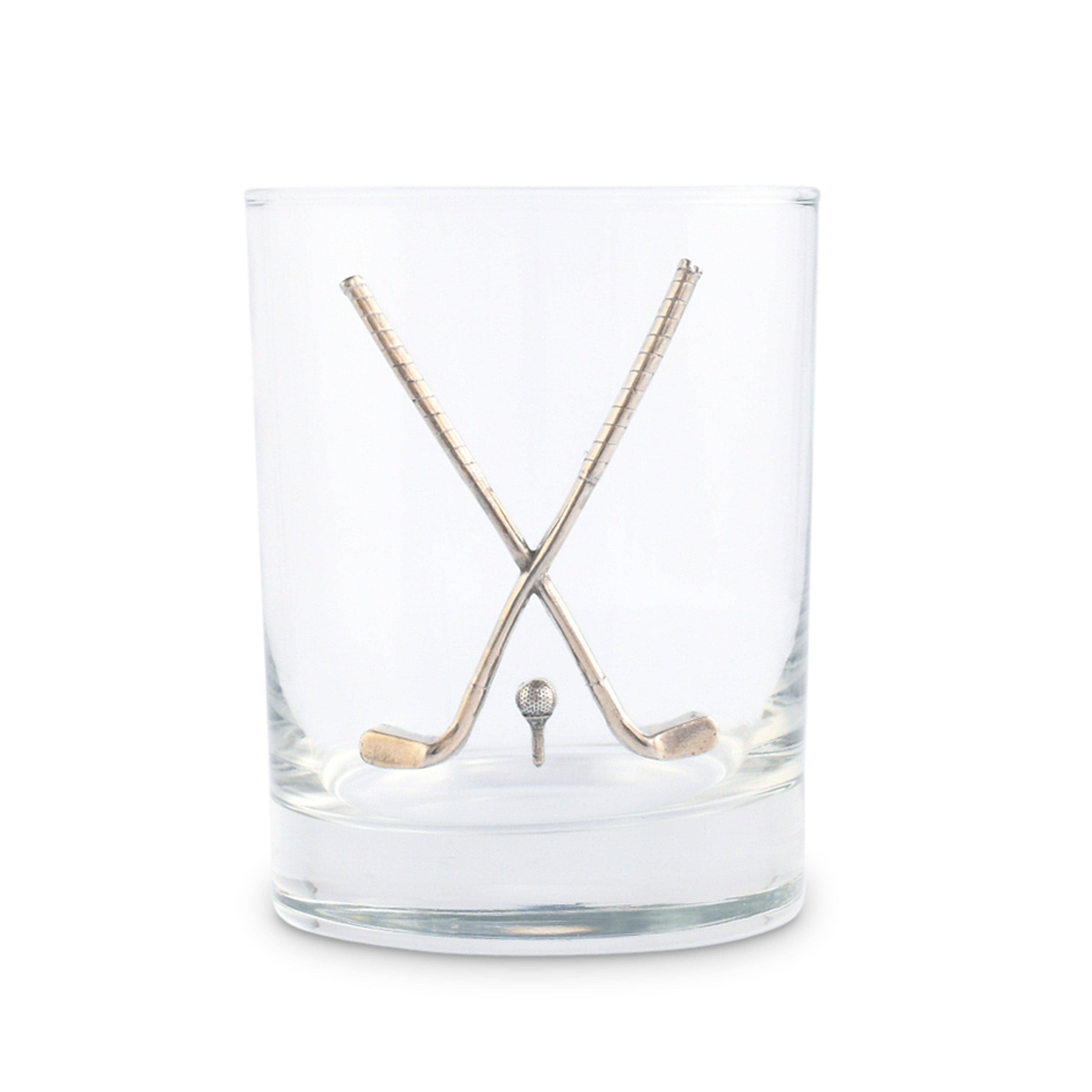 Golf Club Double Old Fashioned Glass