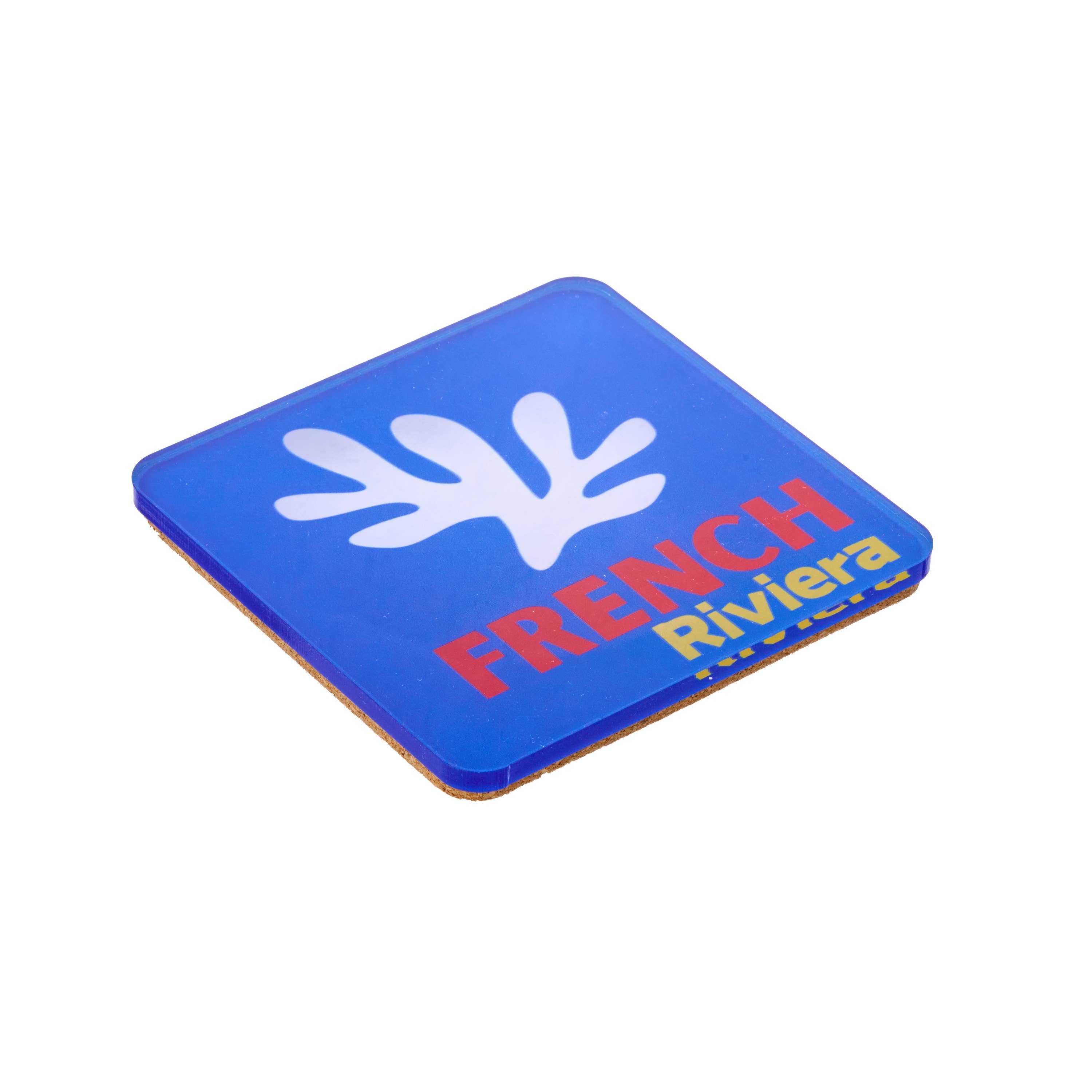 Acrylic Coaster Set with Holder