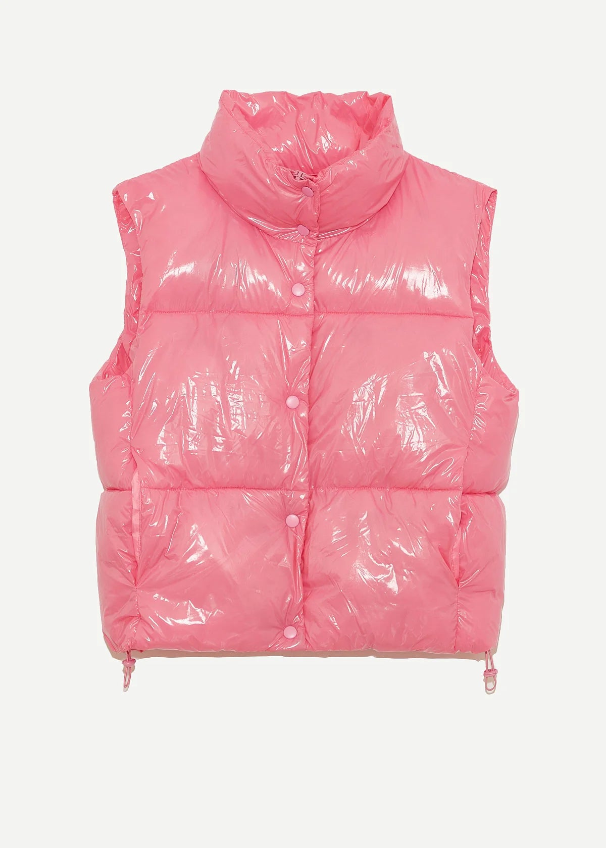 Marmi Puffer Gilet - Pink | DÈLUC