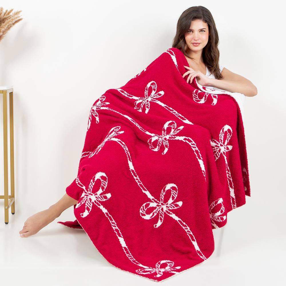 Candy Cane Blanket