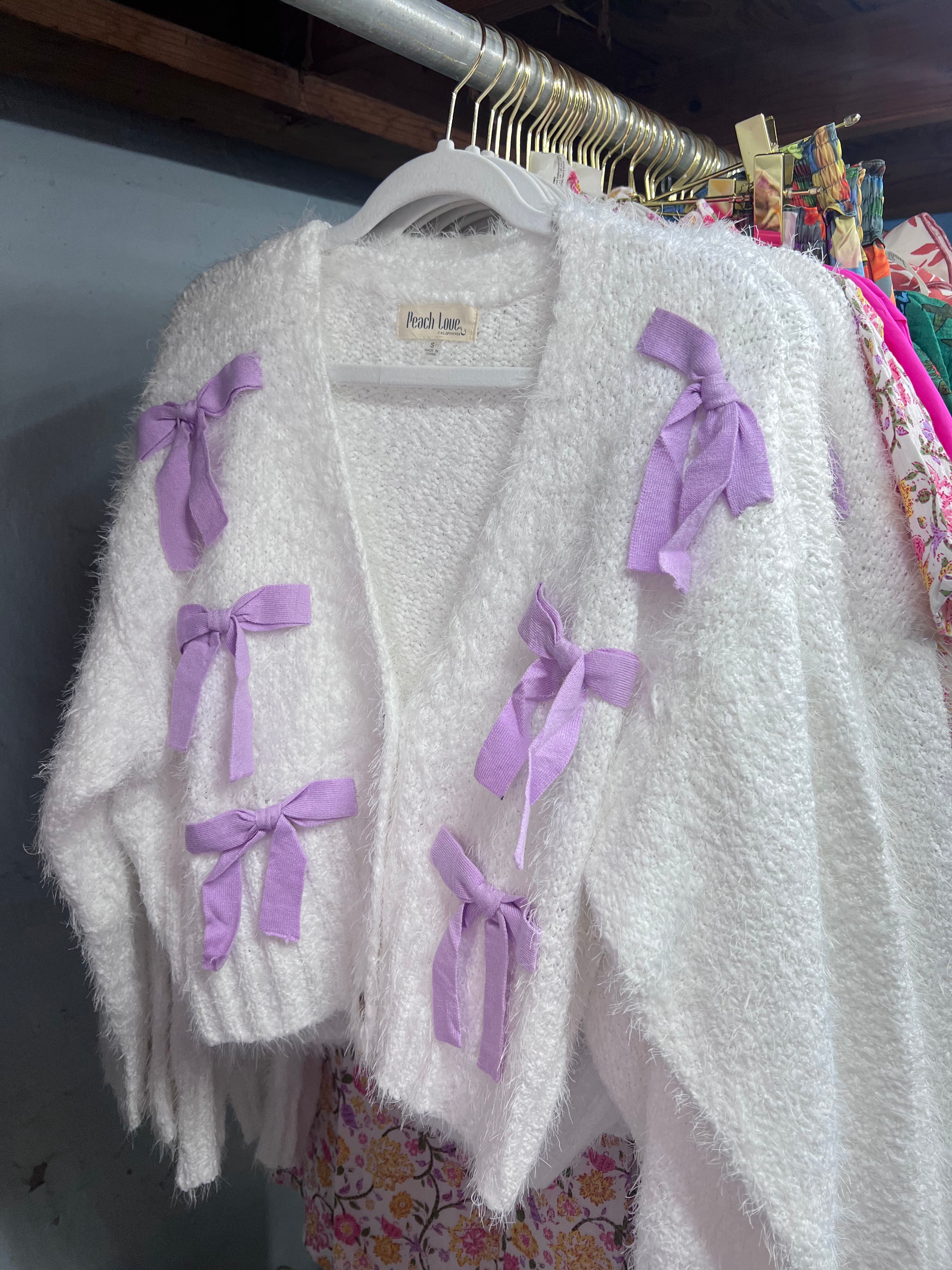 Bow Cardigan