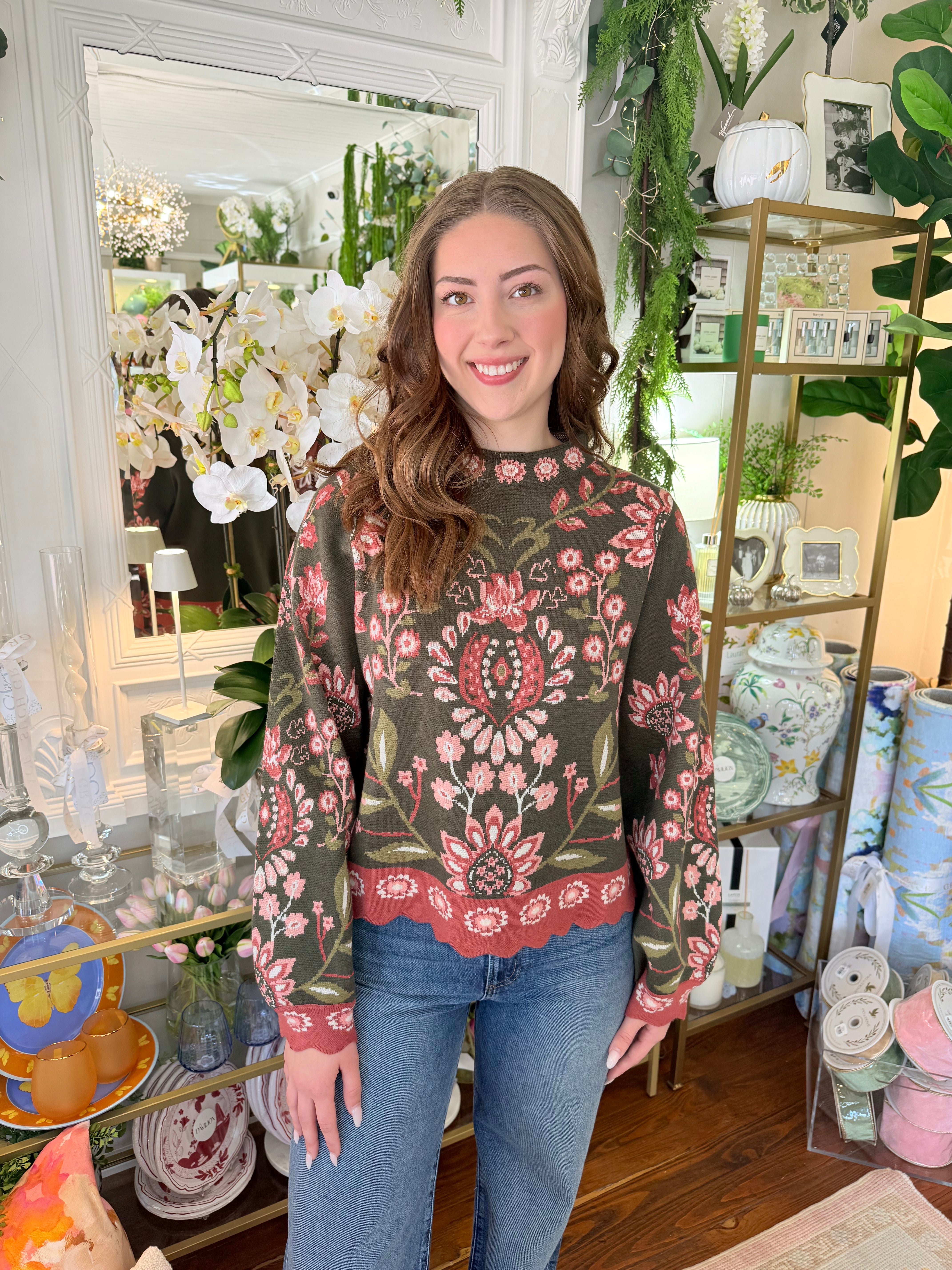 Fall in Bloom Sweater