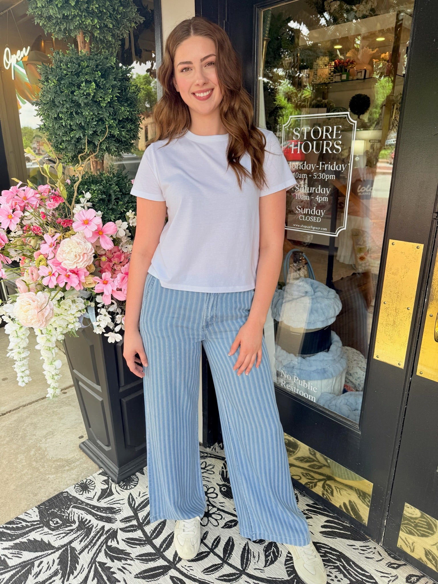 Ryan High Rise Wide Leg Pant - Blue Ribbon | Kut From The Kloth