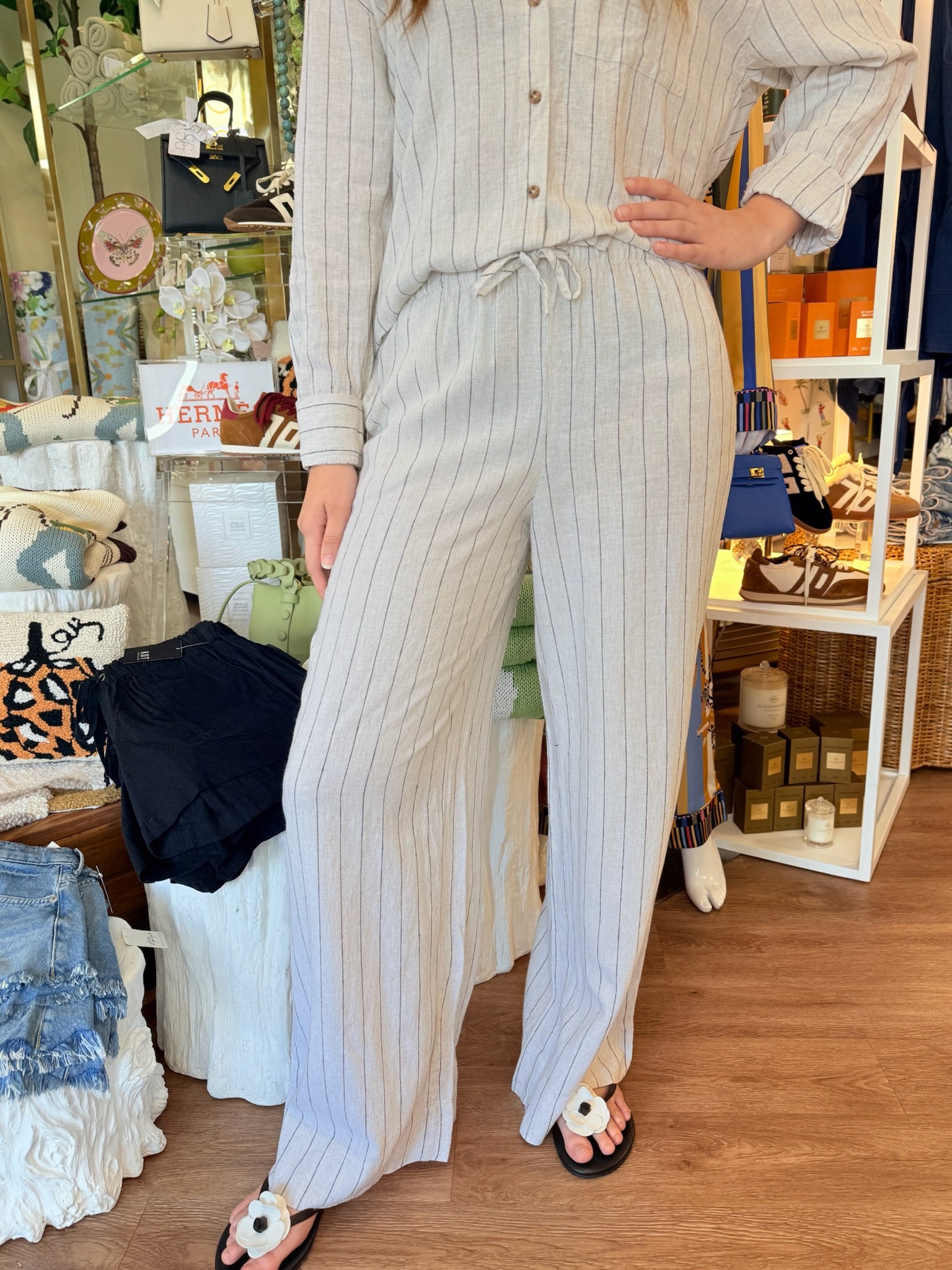 Henri Striped Wide Leg Pant | Z Supply