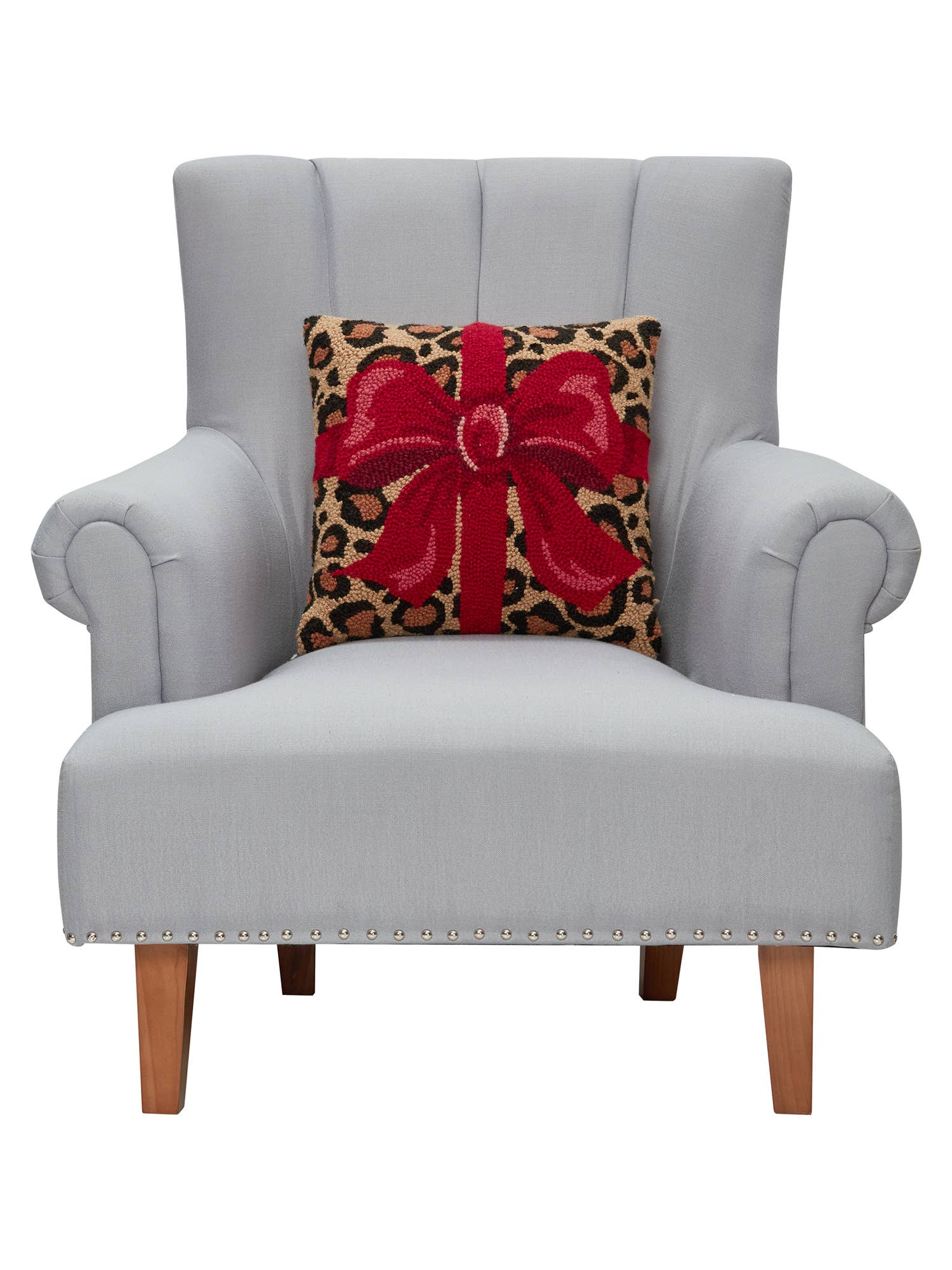 Leopard Present Hook Pillow