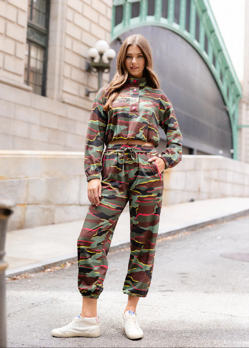 Elton Pant - Neon Camo | Alden Adair